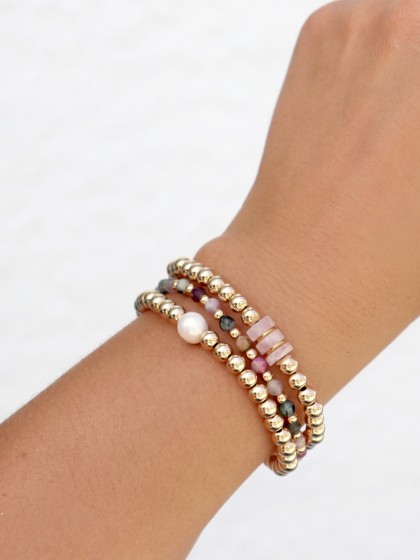 Dreamy springtime stack 💐✨
Gemini in rose quartz + Elley in multi tourmaline + Anna in 5mm
Order your personal piece at kayliedawn.com or stock your store with wholesale prices at faire.com/direct/kayliedawn ✨
Handmade jewelry | Woman-owned | Non-tarnish jewelry | Gold filled | Real pearls