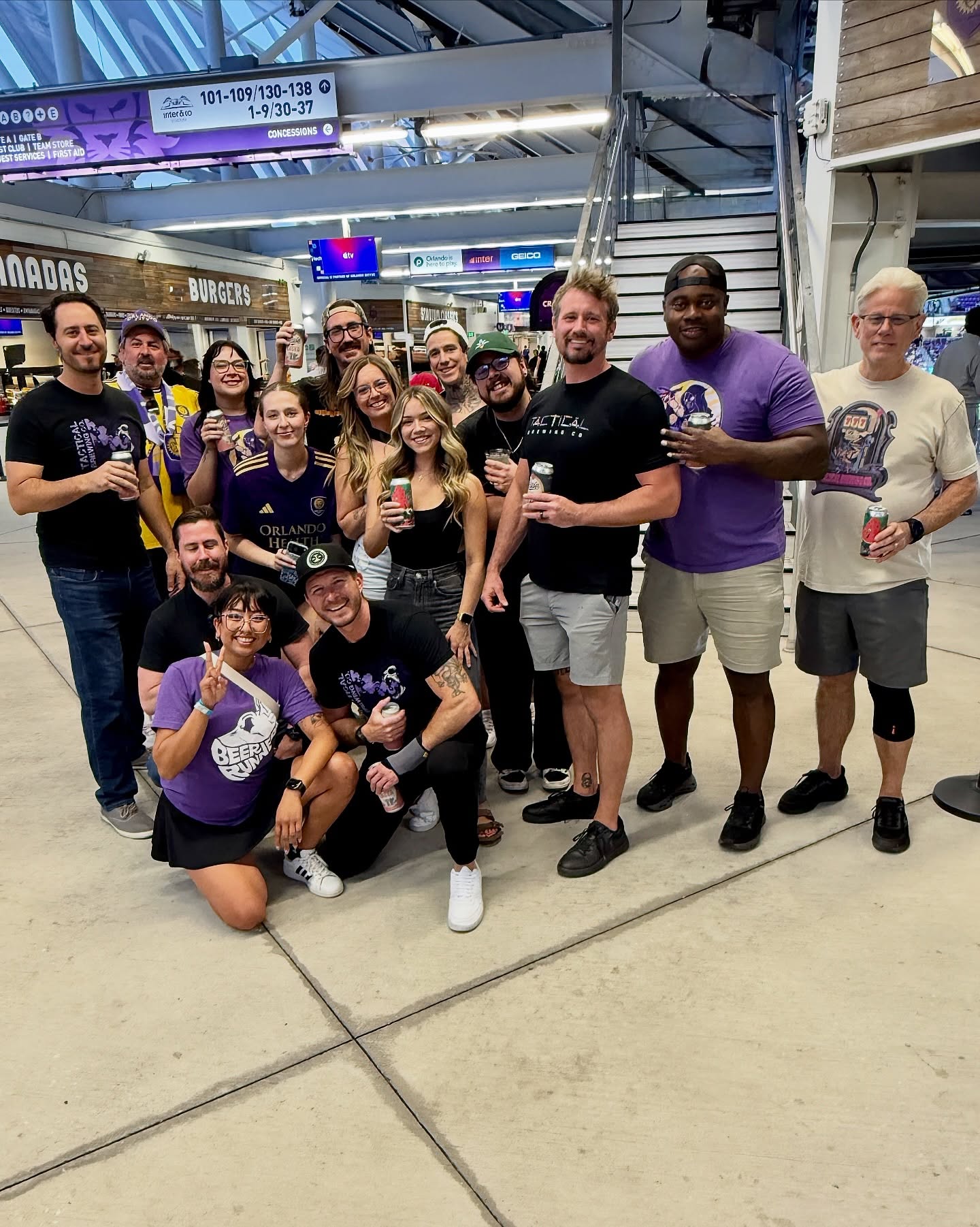 Weekday escape secured 😈⚽️
We snuck out of the brewery with the team to catch an @orlandocitysc match and somehow made it even better… 🍻
You can grab Base Lager and Meloncholy right inside the stadium 🙌
#OrlandoCity #OrlandoEats #DrinkLocal #SupportLocal #MLS