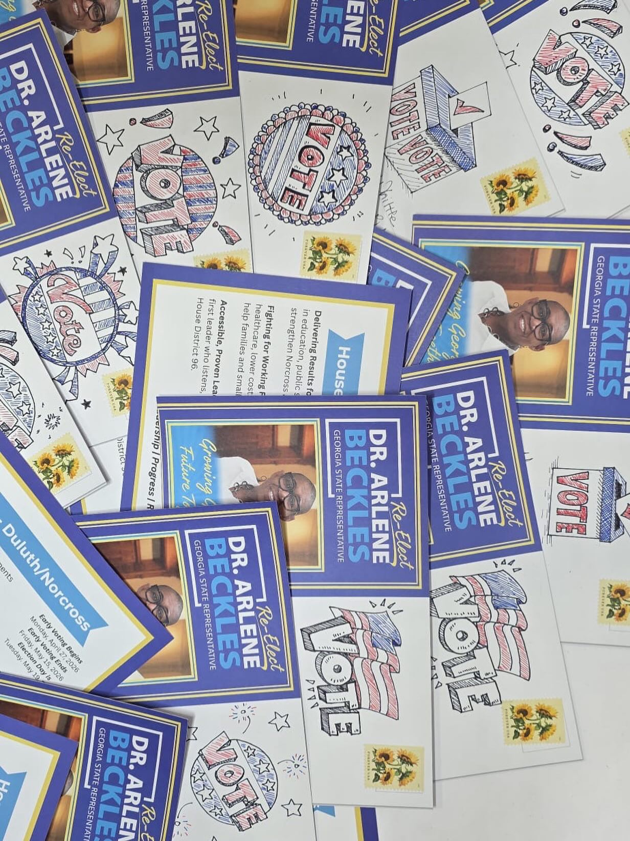 I’m bragging on my Campaign Communications Genius! @krist.dia #HD96 voters if you’re lucky to receive one of these masterpieces tag us!