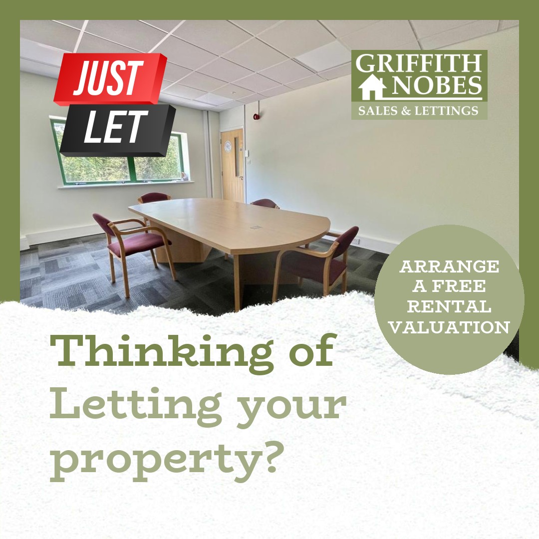 🎉 Another Let Agreed
📍 Brunel Way, Stonehouse GL10
� 0 Bedroom, Office
For more details about similar properties, contact us via:
📞 | 01453 799938
Are you thinking about renting out a property? Or are you an existing landlord looking for a reliable, friendly local letting agent to support you? Visit https://www.griffithnobes.co.uk for more information and to book a free rental valuation!