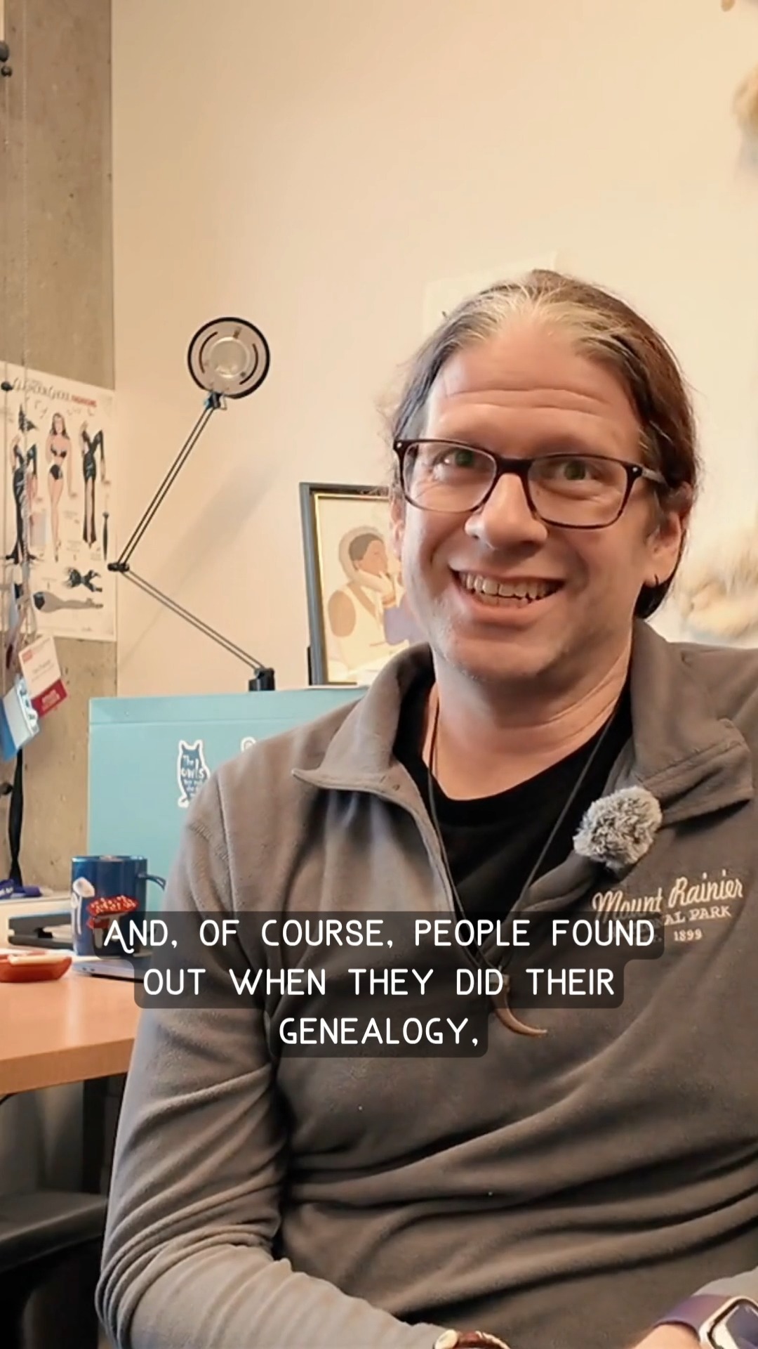 The Sámi families that came to North America often hid their Sámi identity.
I put up my video from my visit with Tim Frandy at the University of British Columbia on my Facebook Page in addition to Youtube. 📺
✨ Perfect to watch if you want to understand the history of the Sámi in North America a little deeper.
On my full video on Youtube Tim Frandy actually explained why there are so many Sámis in North America, and also a bit about the connection between the Sami and Santa Claus. 🎅 It ended up being one hour long!
#SamiCulture #IndigenousKnowledge #NorthernWisdom #BooksToRead #USAsami #sápmi