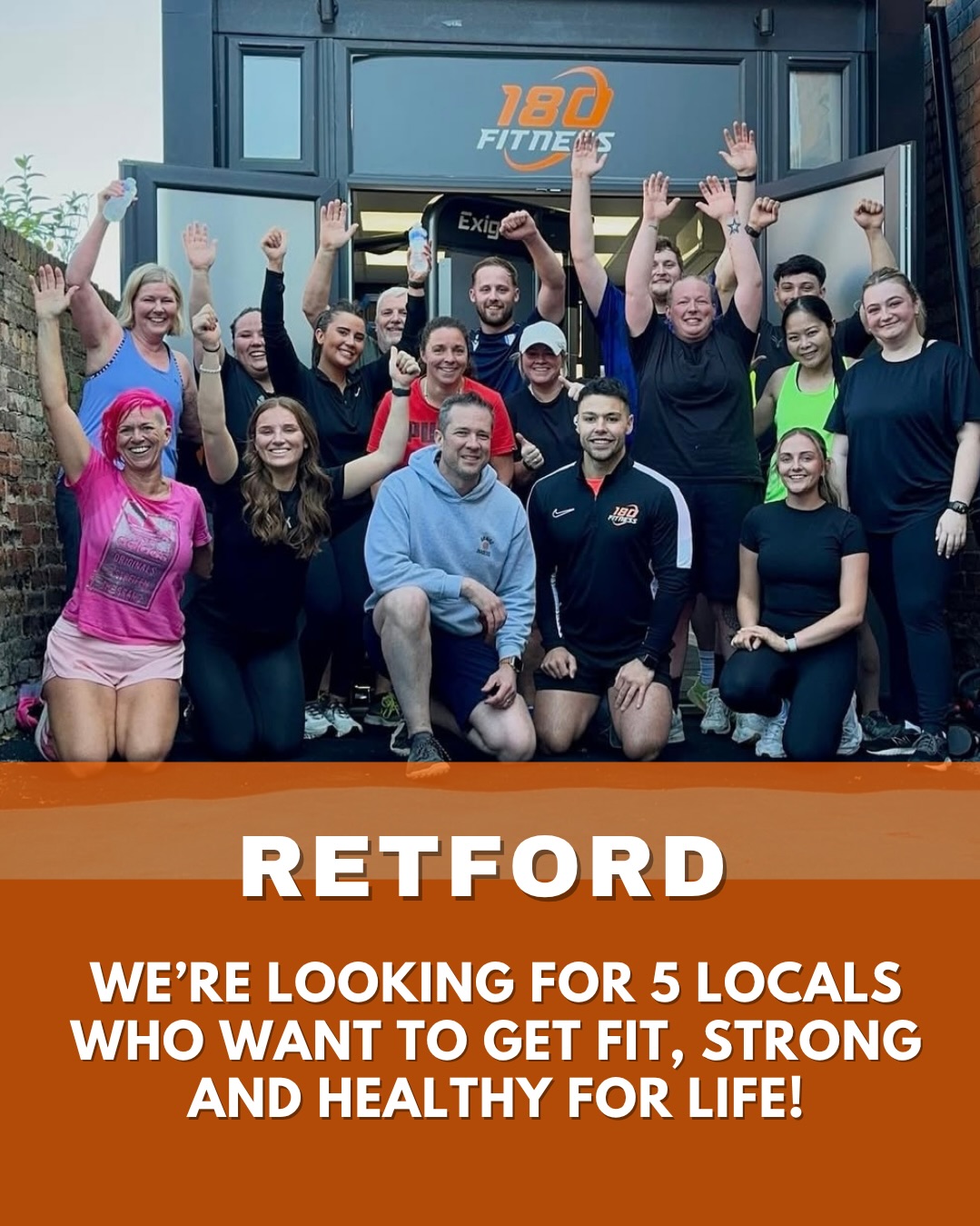 🚨 RETFORD — We’re Looking For 5 Busy People
Fed up with…
❌ Stubborn body fat
❌ Feeling unfit or low on energy
❌ Clothes getting tighter
Ready to finally change it - without living in the gym?
In just 8 weeks our coaching programme can help busy men & women:
🔥 Lose 10–16 lbs
💪 Get leaner, fitter & stronger
👕 Feel confident in their clothes again
✔ Train just 3x/week
✔ Build lean muscle & tone
✔ Full coaching & support
✔ Results that last
We’re only taking 5 people & spaces will go quick!
Serious about change (or know someone who is)?
DM us for more info, or book a free consultation through our bio
We look forward to hearing from you 💪🏽