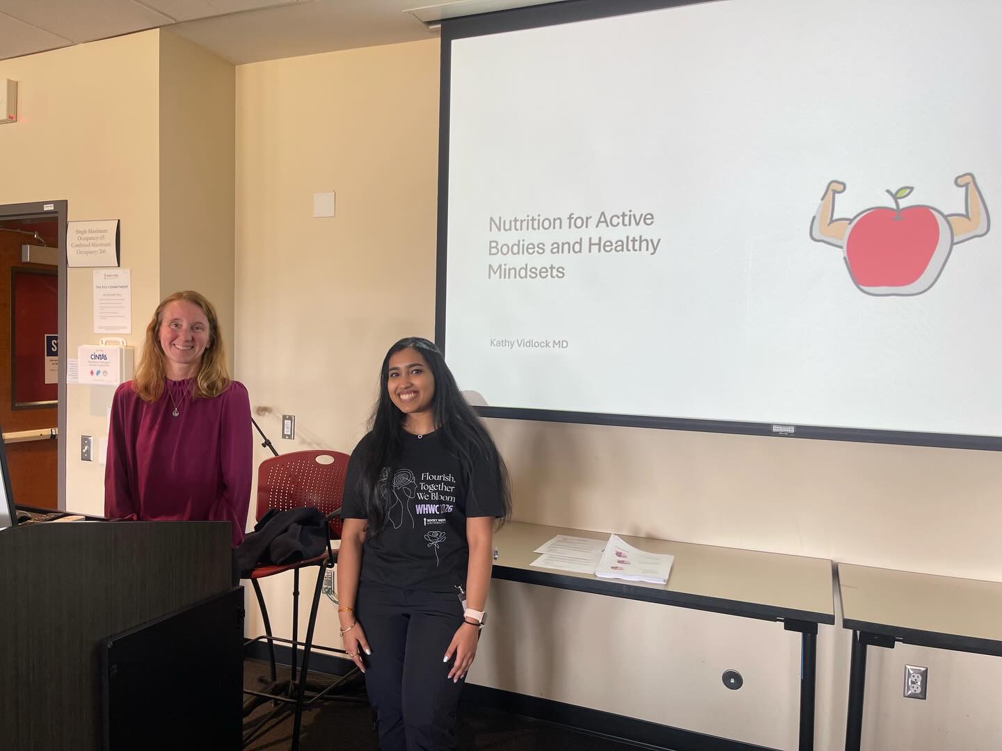 This past week, SPRING Forward co-founder and president @kathy.vidlock.granley spoke at the 2026 Women’s Health and Wellness Conference at Rocky Vista University. She specifically talked about SPRING Forward and nutrition needs in active women. The talk focused on fueling for active bodies and creating a healthy mindset towards eating and exercise.
#whwc2026 #femaleathlete #femaleathletes