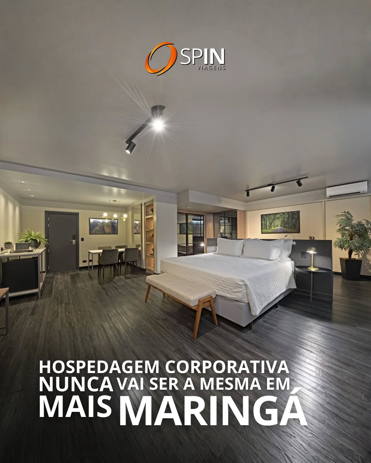 🏨 Quando negócios e conforto andam juntos, a viagem inteira muda de nível.
O Deville Prime Maringá acaba de se reposicionar e entrar de vez no radar das melhores opções de hospedagem corporativa do Paraná. Apartamentos renovados, gastronomia de qualidade, áreas modernas e um atendimento pensado para quem viaja a trabalho e não abre mão de bem-estar. 💼✨
E pra quem conhece Maringá: a cidade é um dos maiores polos do agronegócio do Brasil com uma agenda de eventos e negócios que só cresce.
Na SPIN Viagens, a gente cuida de tudo: do voo ao check-in, com as melhores opções para sua viagem corporativa ou de lazer no Brasil inteiro. 🗺️
📲 Fale com nosso time e monte o roteiro ideal pra você.
.
Siga nossas dicas para uma viagem sem preocupações e para saber mais é só clicar no link da bio! 📲
.
.
.
#SPINViagens #Viagem #PlanejamentoDeViagem #Turismo #Destino