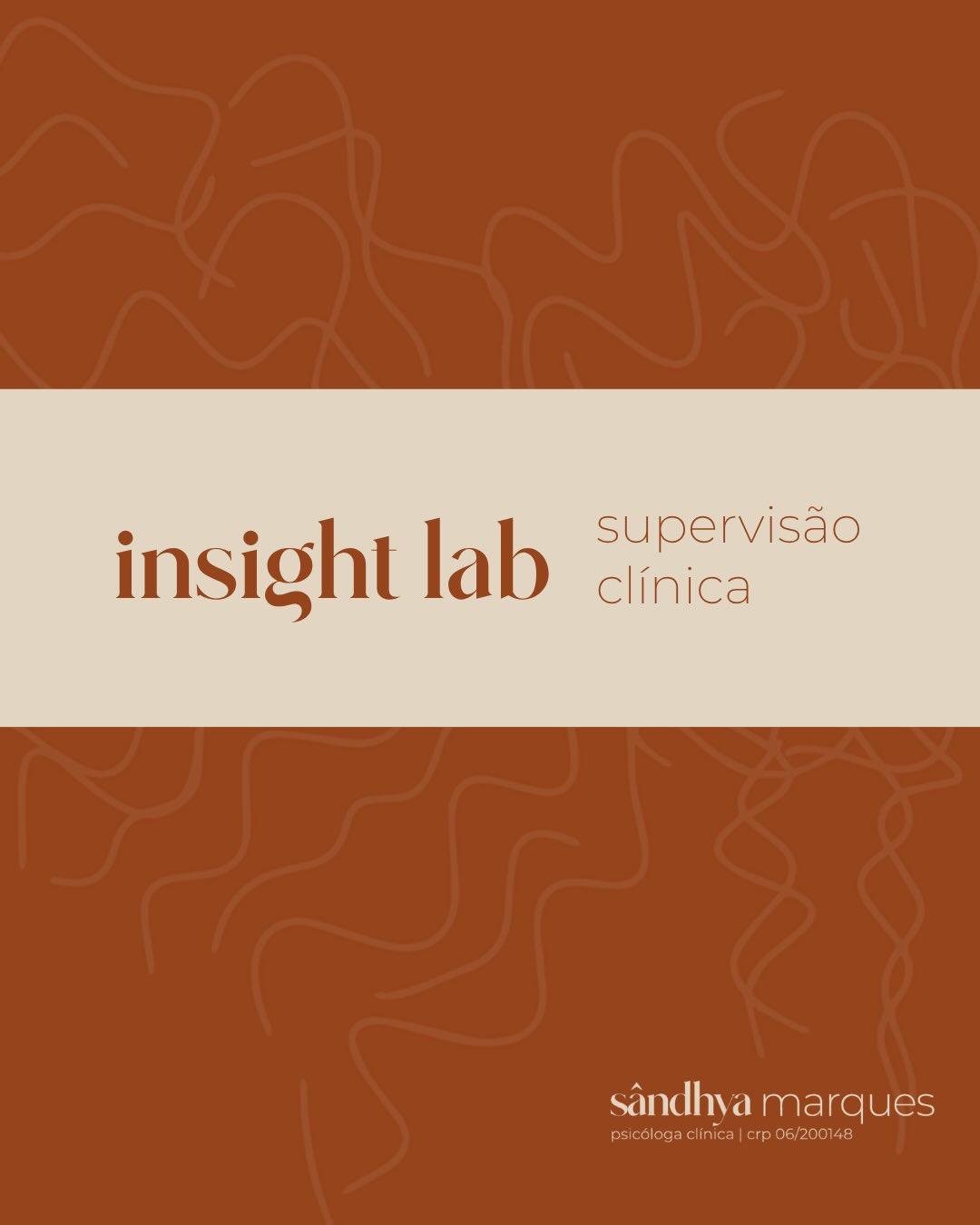 tinha esquecido de divulgar que agora também ofereço supervisão em terapia do esquema e tcc hehe
então vamos lá:
dei o nome desse espaço de supervisão de insight lab.
meu objetivo era encontrar um nome que passasse a ideia de encontros horizontais, com trocas mútuas, reflexões em conjunto e adaptações à individualidade de cada psi.
por que dar um nome?
precisava que meu estilo terapêutico e descontraído também aparecesse nas supervisões - por isso, brincar nomeando de laboratório :)
se você tiver interesse em conhecer meu trabalho, entra em contato por mensagem.
temos uma trajetória muito bonita pra construir em conjunto 🫶🏼