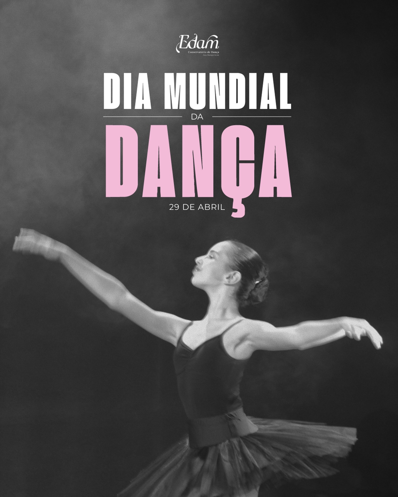 Hoje celebramos o Dia Mundial da Dança! 🩰
A dança está presente em cada gesto, em cada conquista e em cada momento de crescimento dentro da EDAM.
É através dela que os nossos alunos aprendem disciplina, encontram a sua expressão e constroem o seu caminho com dedicação e sensibilidade.
Mais do que movimento, a dança é uma forma de sentir, de comunicar e de transformar.
E é isso que nos move todos os dias.
✨ Hoje e o resto do ano, celebramos a dança e todos aqueles que a vivem com verdade 💜
#DiaMundialDaDança #EDAM #Dança