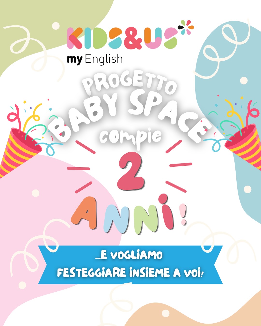 🎉 𝗕𝗔𝗕𝗬 𝗦𝗣𝗔𝗖𝗘 𝗖𝗢𝗠𝗣𝗜𝗘 𝟮 𝗔𝗡𝗡𝗜 🎉
E vogliamo festeggiare questo traguardo insieme a voi 💛
📍 Vi aspettiamo 𝗩𝗘𝗡𝗘𝗥𝗗𝗜̀ 𝟭𝟮 𝗚𝗜𝗨𝗚𝗡𝗢 da 𝗞𝗜𝗗𝗦&𝗨𝗦 𝗧𝗥𝗘𝗡𝗧𝗢 per un pomeriggio speciale dedicato alle famiglie ✨
Durante l’evento troverete:
🎨 𝗧𝗥𝗨𝗖𝗖𝗔 𝗕𝗜𝗠𝗕𝗜
📚 𝗟𝗘𝗧𝗧𝗨𝗥𝗔 𝗜𝗡 𝗜𝗡𝗚𝗟𝗘𝗦𝗘
🖌️ 𝗟𝗔𝗩𝗢𝗥𝗘𝗧𝗧𝗢 𝗖𝗥𝗘𝗔𝗧𝗜𝗩𝗢
🍪 𝗠𝗘𝗥𝗘𝗡𝗗𝗔 𝗢𝗙𝗙𝗘𝗥𝗧𝗔 per festeggiare insieme 🎉
⚠️ 𝗣𝗢𝗦𝗧𝗜 𝗟𝗜𝗠𝗜𝗧𝗔𝗧𝗜 — l’evento è su iscrizione e, una volta terminati i posti, verrà attivata una lista d’attesa.
💫 𝗖𝗢𝗠𝗠𝗘𝗡𝗧𝗔 con “𝗔𝗨𝗚𝗨𝗥𝗜” e ti invieremo il link per partecipare 💌
Un enorme grazie a 𝗞𝗶𝗱𝘀&𝗨𝘀 𝗧𝗿𝗲𝗻𝘁𝗼 per aver scelto di ospitare questa giornata speciale dedicata alle famiglie 💛
📸 Presente anche @brendasilvia.photography per raccontare alcuni momenti della giornata.
Non vediamo l’ora di festeggiare insieme questi primi 2 anni di Baby Space 🫶
#BabySpace #KidsAndUsTrento #EventiPerFamiglie #familyfriendly