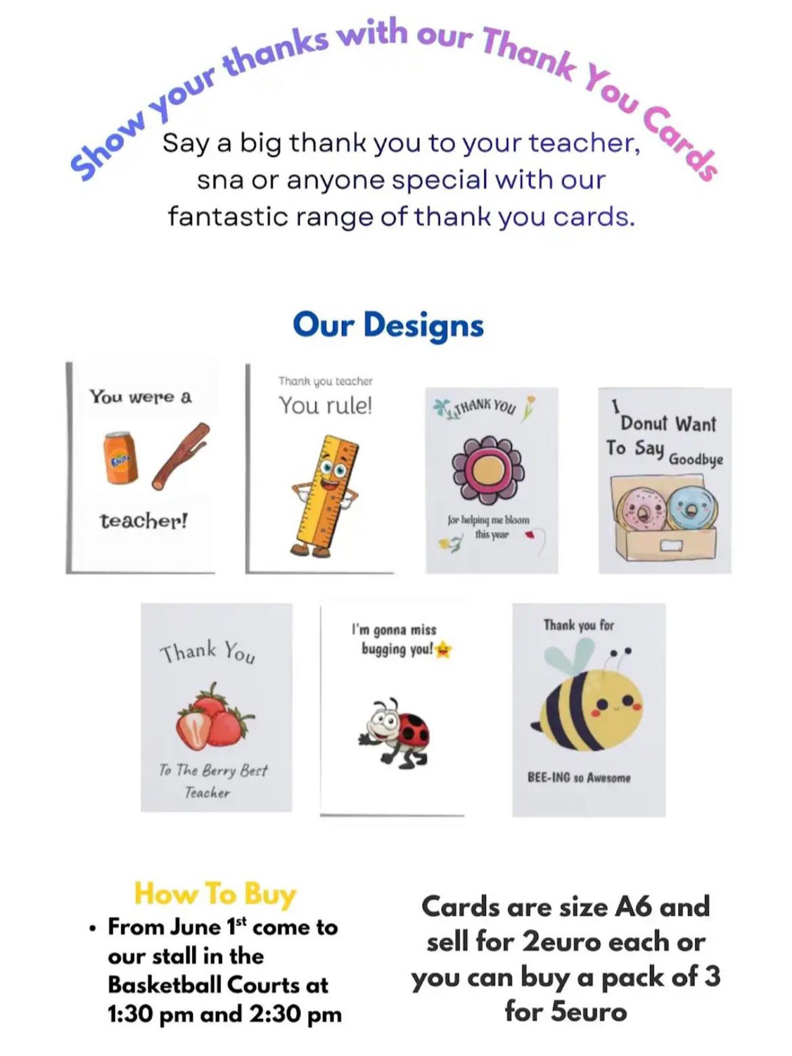 Cardova are ready to launch their products. Pre-Order now in Ms Smith’s 6th class or buy at the school gates from June 2nd. #6thclassbusiness #enterprenuership #schoolcommunity