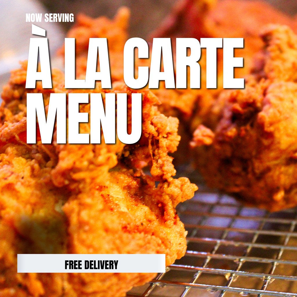 Something new just hit the website šāØ
Introducing the Q-Zeens Ć La Carte Menu! Your favorites, your way.
From crispy Fried Chicken to Backyard BBQ Chicken, Baked Mac n Cheese, Candied Yams, and more⦠now you can build the meal YOU want š½ļø
And yes... delivery is FREE ššØ
#QZeens #AtlantaEats #ComfortFood #FoodDelivery #SoulFoodLovers