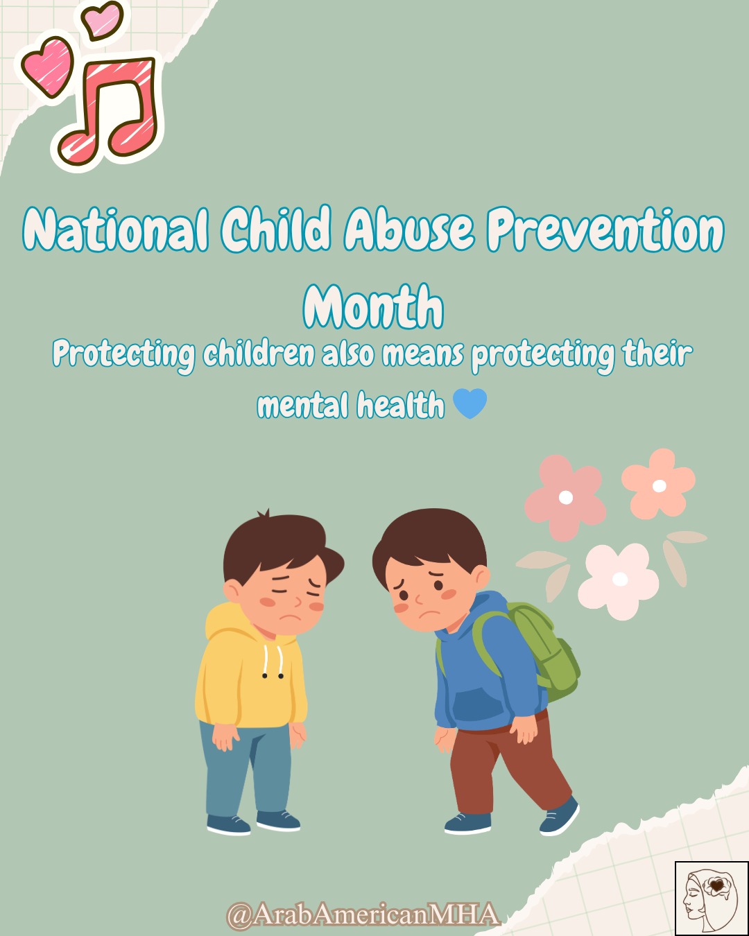 April is National Child Abuse Prevention Month, a time to raise awareness and strengthen our commitment to protecting children and supporting families.
Child abuse can take many forms, including physical, emotional, and neglect. It often goes unspoken, especially in communities where privacy and stigma make these conversations difficult. However, silence does not protect children. Awareness, education, and early support do.
Prevention starts with creating safe, stable, and nurturing environments where children feel seen and valued. It also means supporting parents and caregivers with the tools and resources they need.
Protecting children is a shared responsibility. By speaking up, learning the signs, and fostering compassion, we can help create safer futures for the next generation.
#AAMHA #arabamericanmentalhealth #endthestigma #stigma #mentalhealth #mentalhealthmatters #arab #arabamerican #arabcommunity #culture #culturalcompetence #child #abuse #april