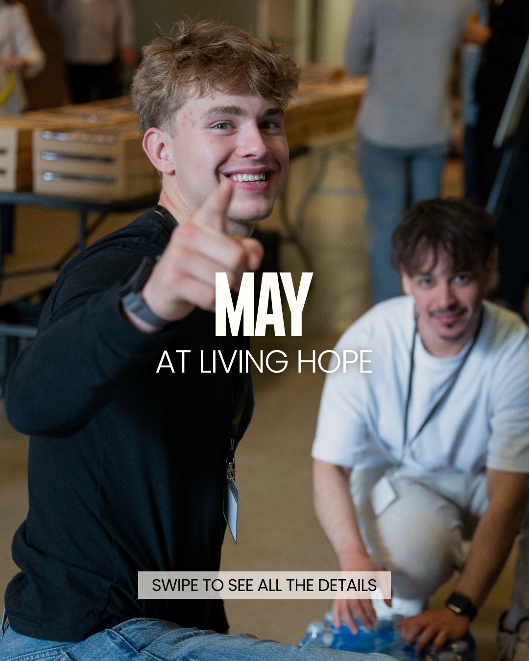 We’ve got a full month ahead 🎉 Swipe through to check out everything happening this May and make plans to join us!