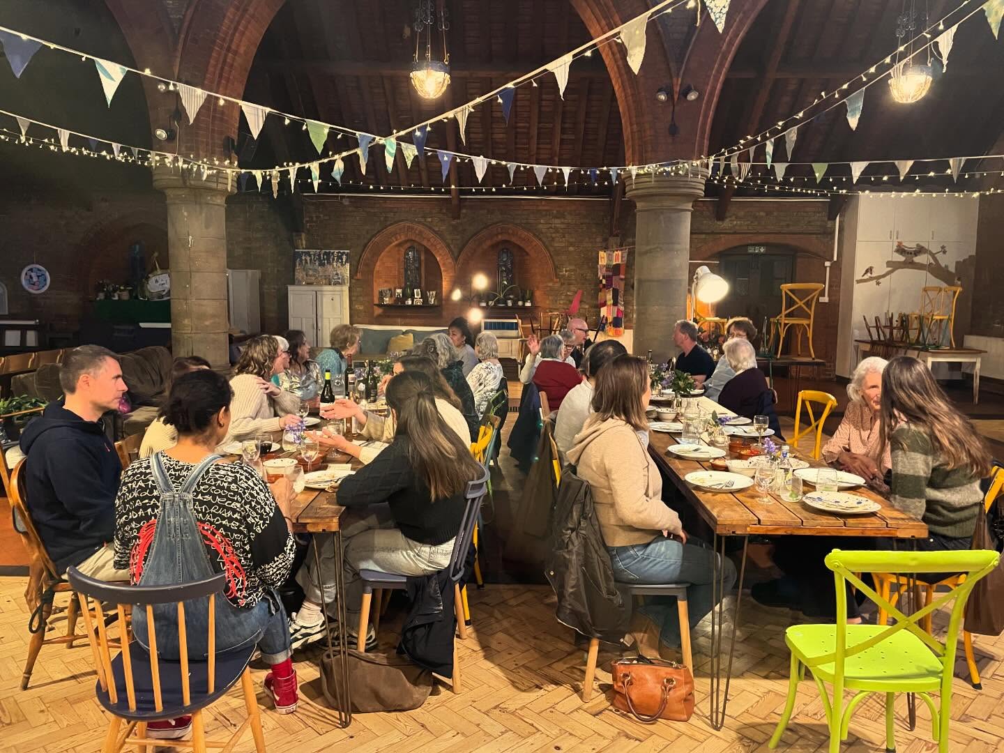 Throwback to our volunteers and supporters thank you dinner last week! We had such a lovely time feasting and celebrating together.
Volunteers are a key part of Home Cafe, we simply couldn’t operate without them. We are so grateful to the many people who support us - financially, growing our veg, and giving us their time.
Thank you 🤩
Xxxx