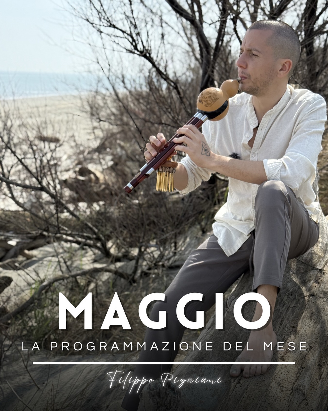 🗓️La programmazione del mese di maggio
🔵 da VEN, 1 a DOM, 3 mag
Lago di Garda (VR) | Handpan RETREAT - Intermedio 🛸
(ritiro residenziale di 3 giorni, per gli studenti di corsohandpan.com che hanno frequentato il 1°livello)
🟢 GIOV, 7 mag alle 21:30
Occhiobello (RO) | Bagno di Suoni e Oli Essenziali 🪔 “assieme ad Alessia”
🟢 VEN, 8 mag alle 20:15
Pescantina (VR) | Bagno di Suoni a 4 Mani - “🎷 assieme a Pepito Ros”
🔵 SAB, 9 mag alle 10:00
Ravenna | Corso Handpan Base - 1° Livello - “👨🏫 condotto da Raffaello”
🟠 SAB, 9 mag alle 09:30
Padova | Corso di Campane Tibetane, Suonoterapia e Massaggio Sonoro - 2° Livello Intermedio 🎶
🟠 DOM, 10 mag alle 09:30
Padova | Corso di Campane Tibetane, Diapason e Armonizzazione Sonora - 3° Livello Avanzato 🎶
🟢 MERC, 13 mag alle 20:40
Piove di Sacco (PD) | Bagno di Suoni e Oli Essenziali 🪔 “assieme ad Alessia”
🟢 GIOV, 14 mag alle 20:30
Fano (PU) | Bagno di Suoni e Oli Essenziali 🪔 “assieme ad Alessia”
🟢 VEN, 15 mag alle 20:30
Bologna | Bagno di Suoni e Oli Essenziali 🪔”assieme ad Alessia”
🟢 SAB, 16 mag alle 17:30
Bolzano | Bagno di Suoni e Oli Essenziali 🪔”assieme ad Alessia”
🔵 DOM, 17 mag alle 10:00
Arco (TN) | Corso Handpan Base - 1° Livello 🛸
🟢 DOM, 17 mag alle 17:30
Arco (TN) | Bagno di Suoni e Oli Essenziali 🪔 “assieme ad Alessia”
Per ulteriori info link in Bio:
📱whatsapp: 347 948 0292
#filippopigaiani #bagnodisuoni #campanetibetane #suonoterapia #handpanmusic