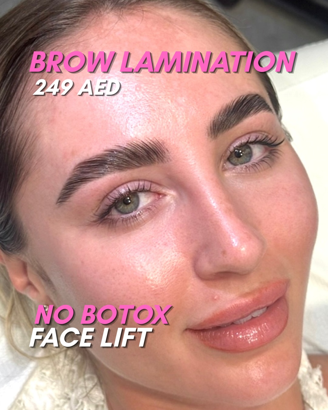 Stop scrolling if you’ve been thinking about brow lamination 👀
An instant lift to your face…
No Botox. Just perfect, fluffy brows 🤍
✨ Brow Lamination — 249 AED
⏱ In under 45 minutes
The easiest way to look more lifted, more defined, and effortlessly put together
📍 RIVA Beach, The Palm
📲 Book now — appointments go fast
Prices subject to 5% VAT
#TheSalonFaceBar #BrowLaminationDubai #DubaiBrows #FluffyBrows #RivaBeach BeautyDubai