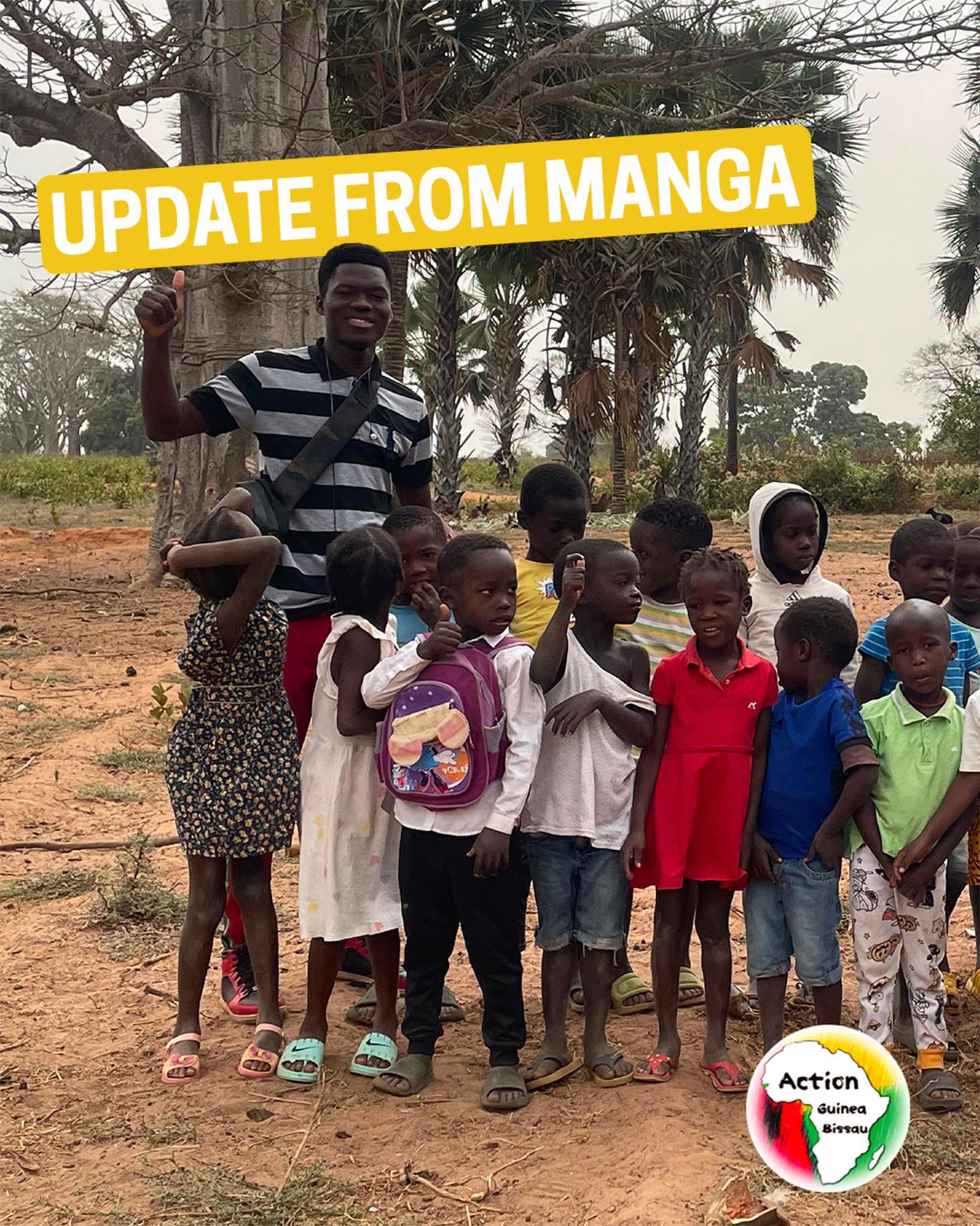 Update from Manga 💚
A new school has been built in the rural Chaceu region, where there was previously no physical space for children to learn.
Nelson, a local man, has worked incredibly hard to make this happen and we’re proud to support him and Moises in moving it forward 🇬🇼
This school will make a real difference in the community and we’re looking forward to seeing more when Moises visits next!