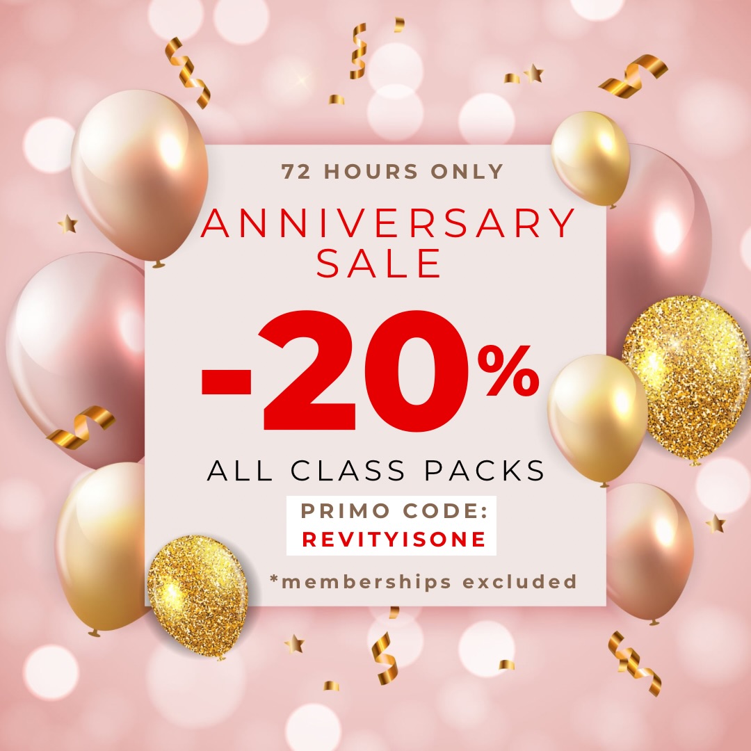 We are ONE… and feeling stronger than ever!
Celebrate with 20% off sale (memberships excluded).
Because this only works because of YOU.
Come celebrate with us today - 1:30pm-5:30pm at the studio🤍
72 hour sale! Hurry before it’s gone!
#revitypilates #burlingtonpilates #reformerpilates #revitystrong #revityisone