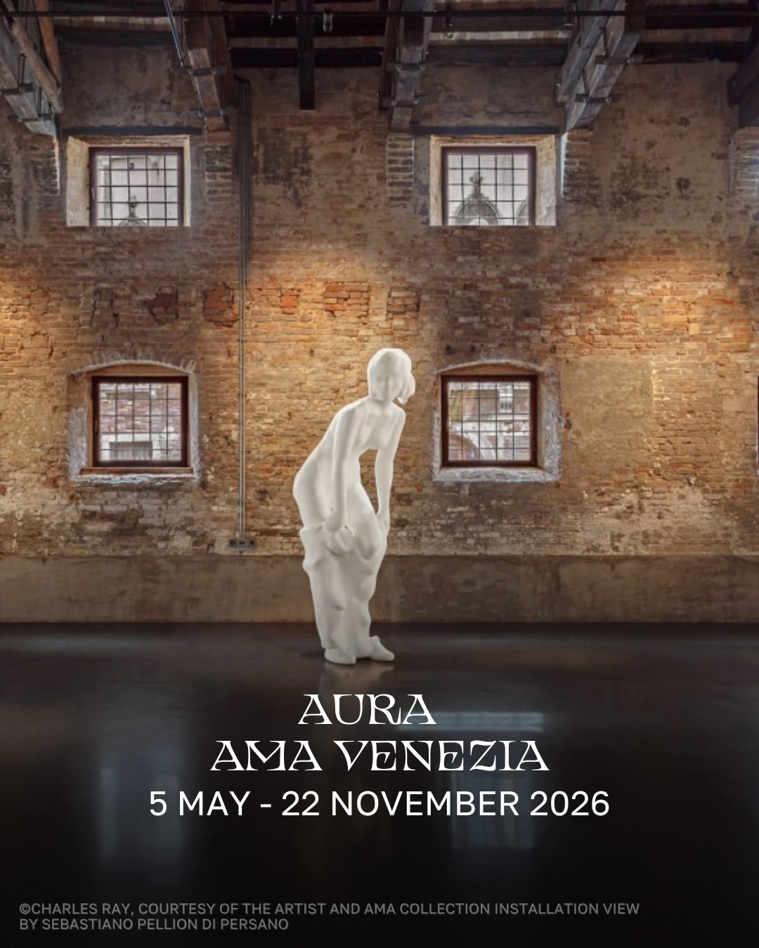 Fvtvrist Gaze: AURA at @amavenezia
Featured Artists:
ARTHUR JAFA @anamibia
SANG WOO KIM @sangwo0
BRANDON MORRIS @codeunknown_
LAURA OWENS
CHARLES RAY
ED RUSCHA @edruschaofficial
JENNY SAVILLE @jennysavilleofficial
TINO SEHGAL @tsehgal76
RICHARD SERRA @richard.serra
CHRISTOPHER WOOL @christopherwool
JOSEPH YAEGER
May 5 – November 22, 2026| Free admission
May 5 –10 | Biennial Opening week
May 13 – November 22 Open every day
Location: AMA VENEZIA, Fondamenta de Ca’ Vendramin, 2395
30121 Venezia