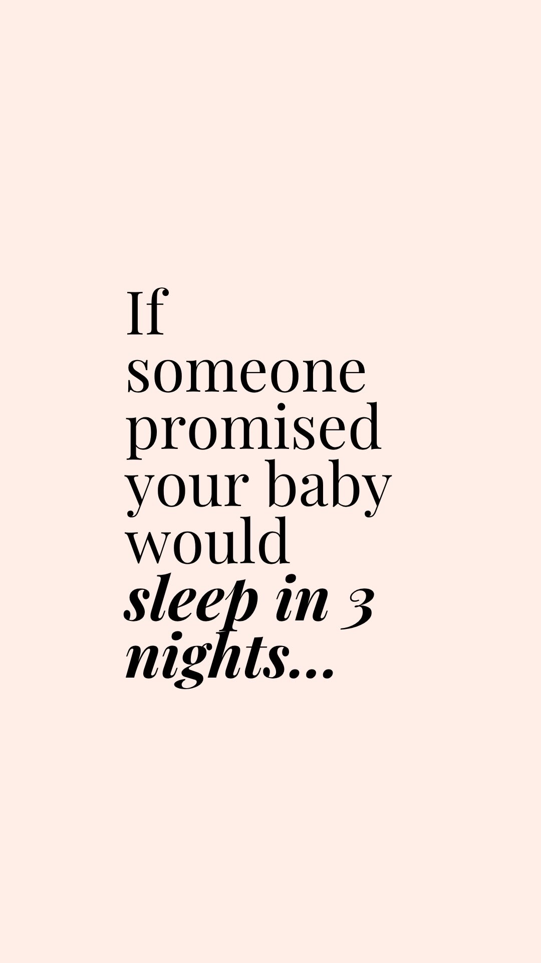 We’re often promised it will take
3 nights.
5 days.
One week
To sleep train a baby.
So you go all in and still cave because it feels too aggressive.
We’ve all experienced this in one way or another, (after all, we’re parents.)
The truth is
Parents are different.
Schedules are different.
And babies are different.
Aggressive sleep training can work.
But it isn’t sustainable or manageable for everyone, and this is where we give up.
If you start a plan that doesn’t align with your parenting style, you’re already set up to feel anxious.
You’re inviting someone into your parenting life for a while, so it matters that you feel supported.
If you’re exhausted by misaligned advice
and want support that aligns with your values and understands the trials of parenthood, send a DM.
#sleep
#doha
#dohamums
#parent
#baby