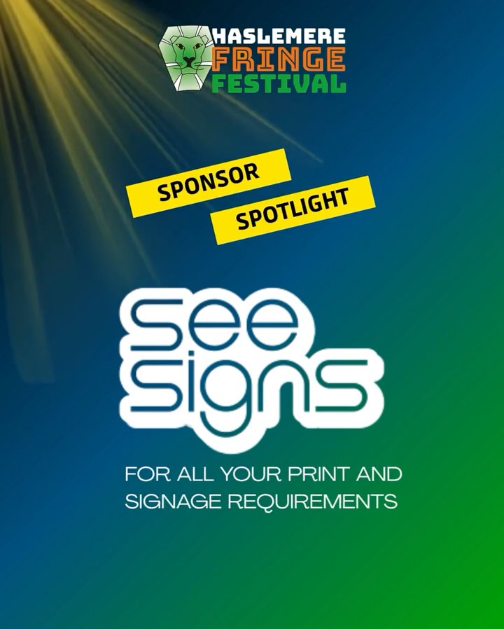 š« S P O N S O R S P O T L I G H T š«
A HUGE thank you to See Signs for printing all our lovely promotional materials and banners for this years Fringe Festival.
See Signs are your local print specialist in Signage, Banners, Window Graphics, Roller Banners, Business Stationery Print and SO MUCH MORE!
#sponsors #SponsorshipOpportunity #sponsorship #SponsorSpotlight #CommunityFestival #haslemerecommunity