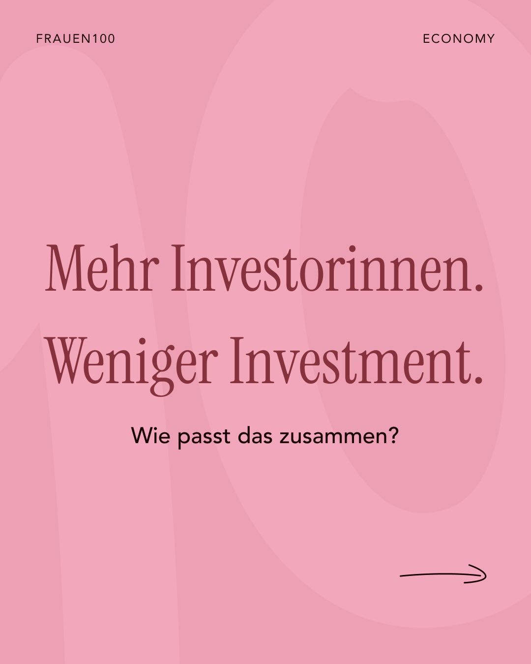 Mehr Investorinnen. Weniger Investment.
Das ist kein Widerspruch, sondern ein strukturelles Problem.
Frauen gründen, investieren und bauen auf. Und trotzdem bleibt der Zugang zu Kapital ungleich verteilt.
Welche Gründerinnen oder female-founded Startups sollten mehr Sichtbarkeit bekommen?
#frauen #emalefounders #fraueninbusiness #femaleempowerment #genderequality