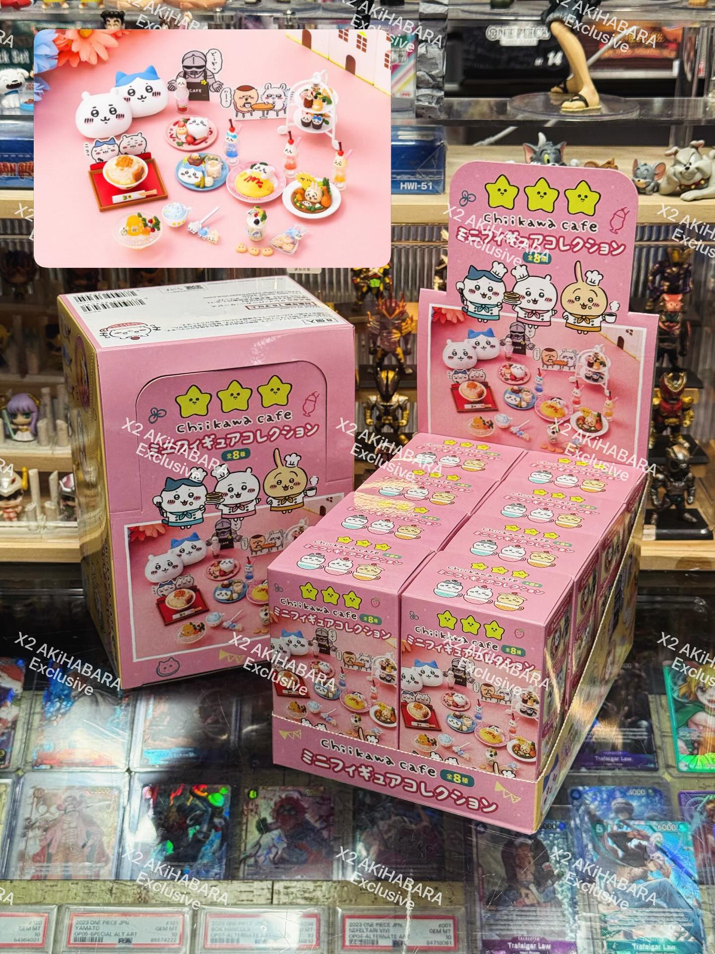 NEW⚠️新品入荷⚠️🇯🇵日本同步販售🇯🇵
精緻打造兔兔呀哈咖哩飯、小八米漢堡!
Chiikawa Market|盲盒食玩(再販)
Chiikawa Cafe 吉伊卡哇咖啡廳迷你收藏
全8種盲盒 / 原盒齊一套(二次再販)
#chiikawamarket #chiikawa #pandahobbynotcarryitem #blindboxsurprise #chiikawacafe