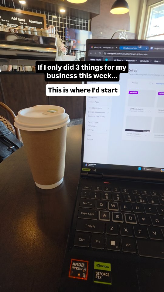 💬 Start here!
• check your website and social traffic
• Google your business (what comes up?)
• read your homepage like a new customer
Simple, but it tells you a lot.
And if you’re not sure what to do next, we can figure it out together. 🙌🏼