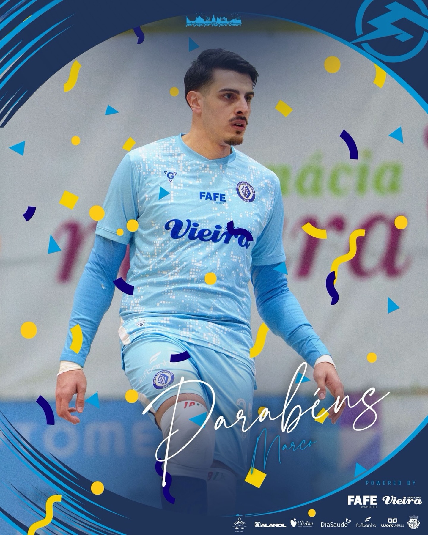 @marco_aro25 , hoje é o teu dia. 🥳
Muitos Parabéns Condestável 💛💙