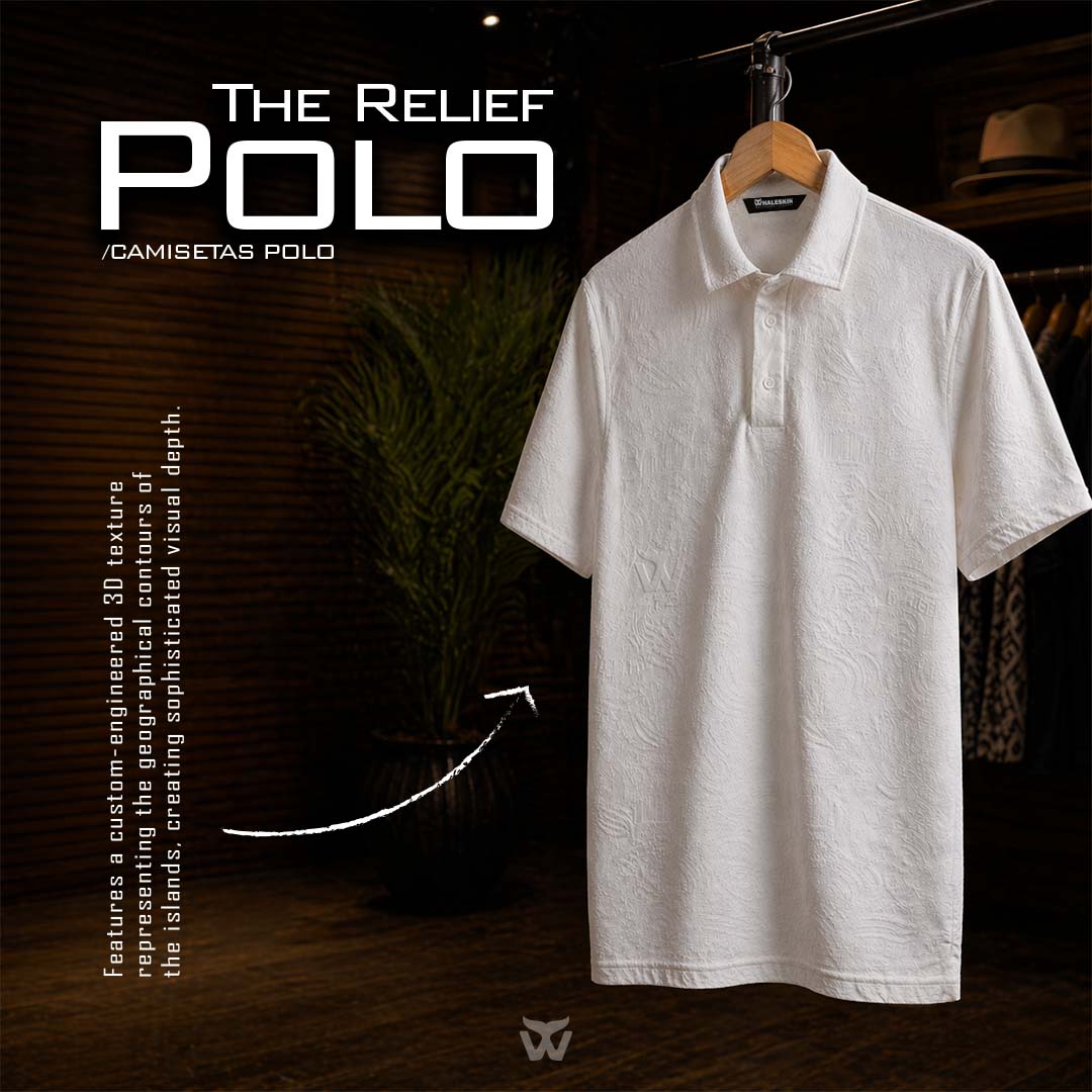 The Relief Polo 🏝️
La nueva Relief Polo de Whaleskin redefine el concepto de diseño táctil, fusionando la sofisticación técnica con la esencia clásica de nuestro archipiélago.
Cada camiseta presenta una textura 3D custom-engineered que recrea los contornos geográficos y la fauna emblemática de las islas, creando una profundidad visual única que puedes sentir al tacto.
Bordado Tono sobre Tono: Minimalismo en su máxima expresión, ocultando la belleza de Galápagos en cada fibra.
👉 Escríbenos por DM y asegura la tuya.
.
.
.
📲 Síguenos en @whaleskin_ec @jematexec
🌐 Mira el catálogo completo:
https://online.fliphtml5.com/whaleskinec/fncp/
#WhaleskinEC #ReliefPolo #PoloShirts #Galapagos #Ecuador #MinimalWear #TexturedDesign #OutdoorStyle #GalapagosLife #ModaEcuatoriana