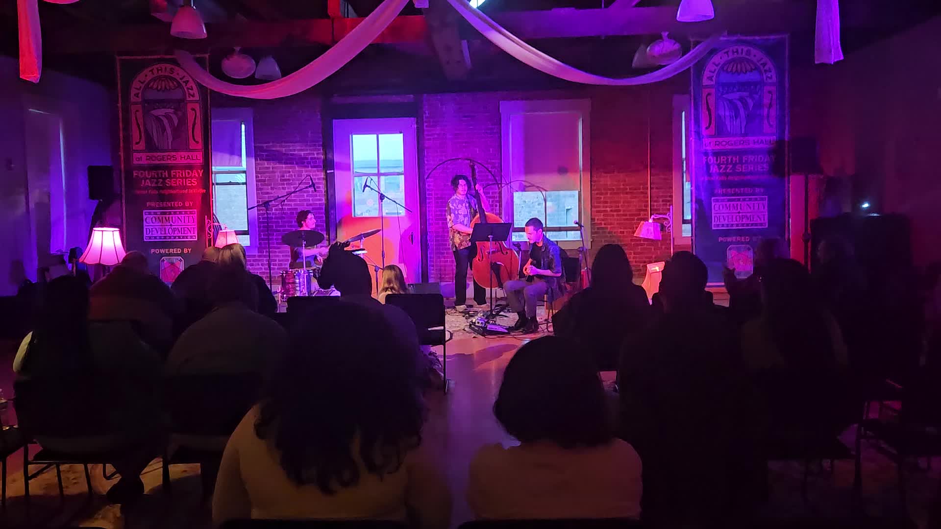 For one unforgettable night, NJCDC’s Rogers Hall became a portal to jazz history.
Last week’s 𝘈𝘭𝘭 𝘛𝘩𝘪𝘴 𝘑𝘢𝘻𝘻 concert — part of our free fourth Friday jazz series — delivered an extraordinary tribute to Miles Davis at 100, as the Mario Giordano Trio honored the genius, evolution, and enduring influence of one of music’s greatest innovators.
From cool jazz to boundary-pushing fusion, the evening was a powerful reminder that truly great music doesn’t just endure — it continues to inspire across generations.
Thank you to the Mario Giordano Trio, Prototype Productions, and all of our guests for helping make this growing series such a vibrant part of Paterson’s cultural life.
We’d love to see you at our next show on Friday, May 22. Get details at: bit.ly/allthisjazz