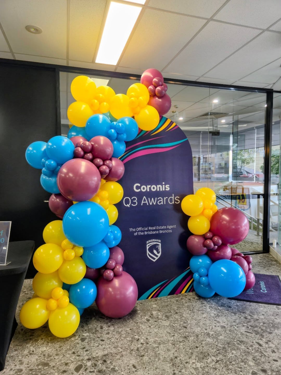 Coronis Awards
www.bailandoballoons.com.au
Brisbane Balloon garlands