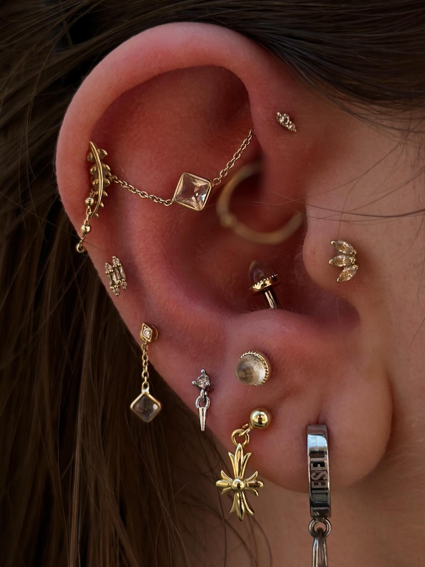 Having fun adding new things! ✨
@piercingbyroy ✨✨✨
#staytruebodypiercing
#safepiercing
#appmember