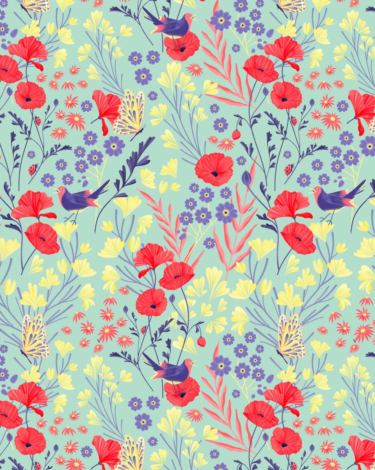 De l’illustration au motif, pour habiller les murs et inviter le printemps dans sa maison.
Pattern surface designer, je propose des motifs sous licence et crée des univers personnalisés, pour embellir vos espaces, faire rayonner votre identité ou imaginer des collections.