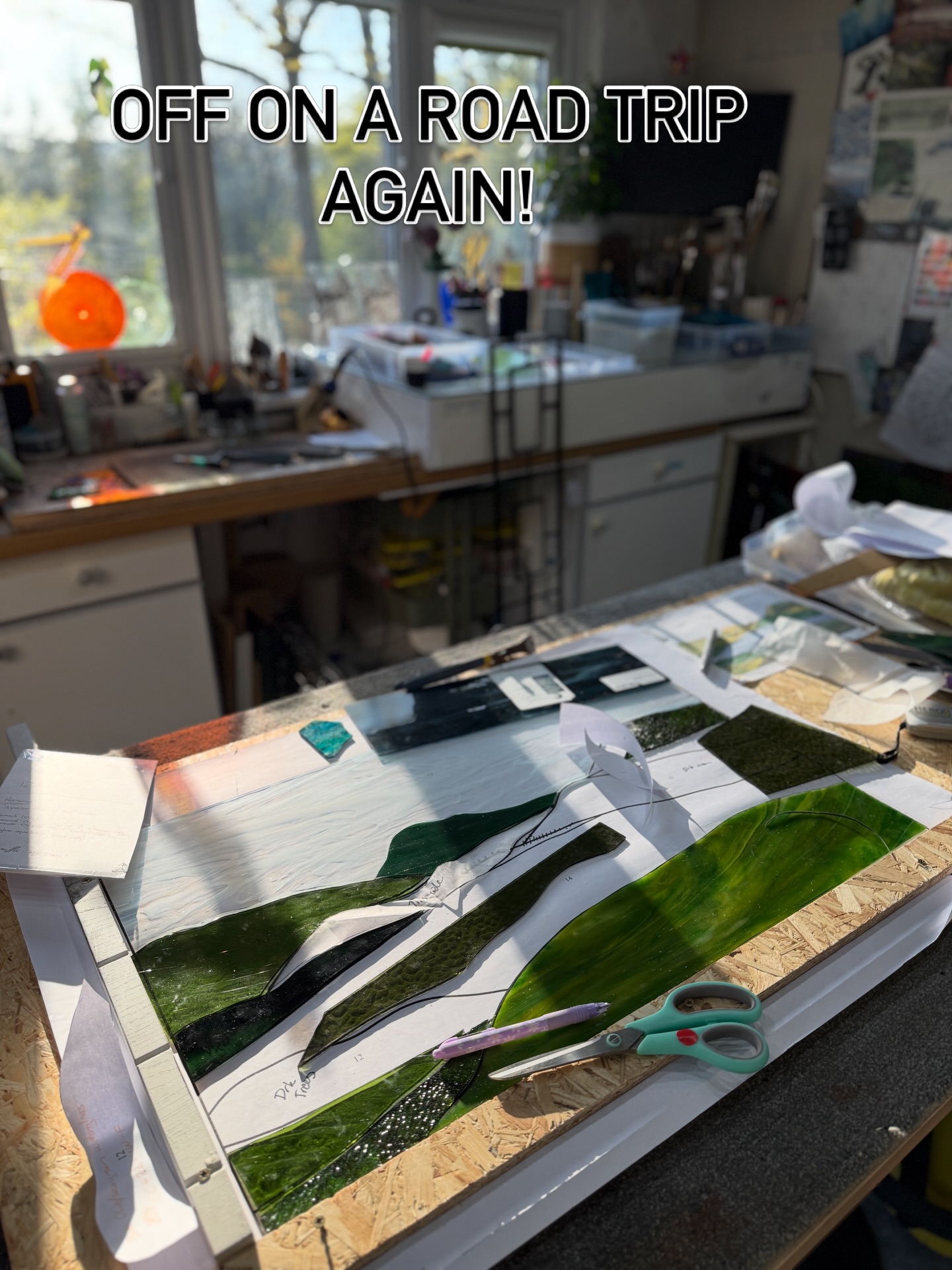 Breaking ground on the next commission 😍
A bathroom / landing transom window of the view from the top of CatBells, but as per usual, I’ve created a design with a piece of glass that:
1) needs a sheet of glass bigger than I can have shipped (when will I learn?😝)
& 2) now contains a texture/colour that I hadn’t planned to use initially, but now I’ve held a sample of it in place, I can’t get out if my head and nothing else will do 🤣
and THAT people, is why you know buying hand-crafter will always be unique, bespoke & created with absolute love and devotion, because our work is part of us, and we will always be our own biggest critics!
Soooooooo…… Thursday will be ‘Out of Office’ here at NLSG HQ, with a spontaneous 5hr round road trip down to @pearsonsglass in Liverpool to hand pick some beautiful wispy ‘lake’ blue & restock some oh-so-lovely Sussex green English Muffle….
And nothing else. Nothing. Else. 🙄
but I mean, whilst I’m there, I really should think about the glass for the next commission too right? And the one after that one needs more varieties of muffle as it’s a more traditional period piece, so I should really get samples of them all and their new antique range? Just for reference? But I’ll definitely keep away from their in-store only @lambertsglass off cuts bargain bin this time…. Maybe…. Oh god…. Anyone want to come and supervise me?!
#Shopaholic #StainedGlass #GlassArtist #kidinacandystore handmadewithlove
@the_makers_mill @thehappyherdwick @rheged_centre @hare_hill_barn @gatherennerdale @edenvalleyartisticnetwork @arts_cumbria @tulliecarlisle @wissmach_glass @makeitatmarket @bbc @britboxtv @contemporaryglasssociety @blackwellartsandcrafts @shippingbrowgallery