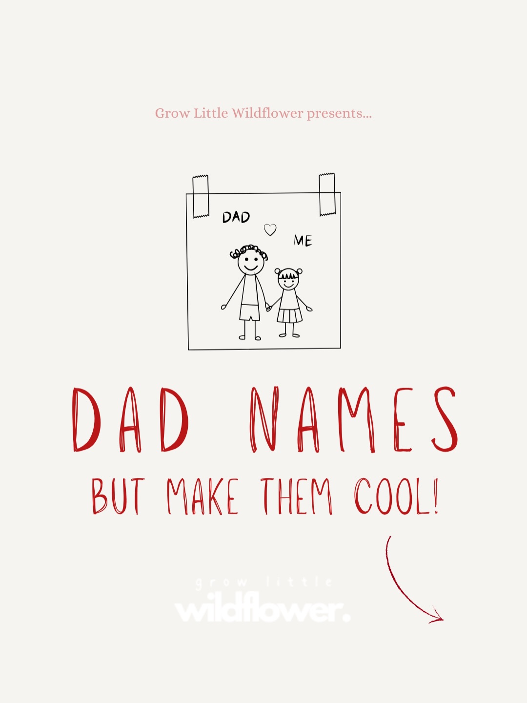Names that sound like they own a boat…but also belong on the cutest little baby 🥹
I honestly didn’t expect to love these names SO MUCH. Also kinda annoyed I didn’t think of using Grey in honour of my hubby and Mack in honour of my Dad!! 🫠🤣
>>> swipe for cool nicknames from dad names, dad names for your girl and just plain cool dad names 👀
I hope these names inspire you…cause Dad names can totally be cool for a baby too 👏
#growlittlewildflower