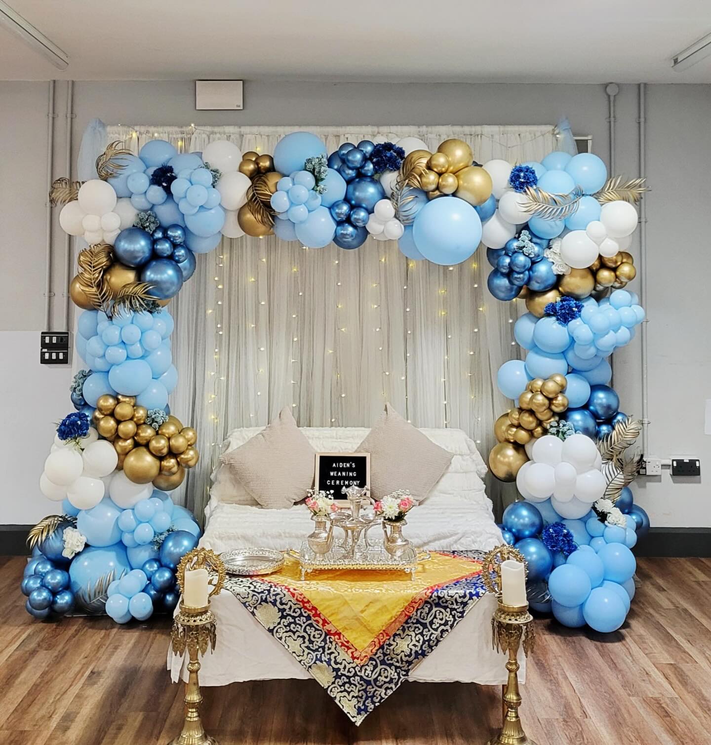 💙🤍💙
#organicballoons #organicballoonarch #balloonarch #led