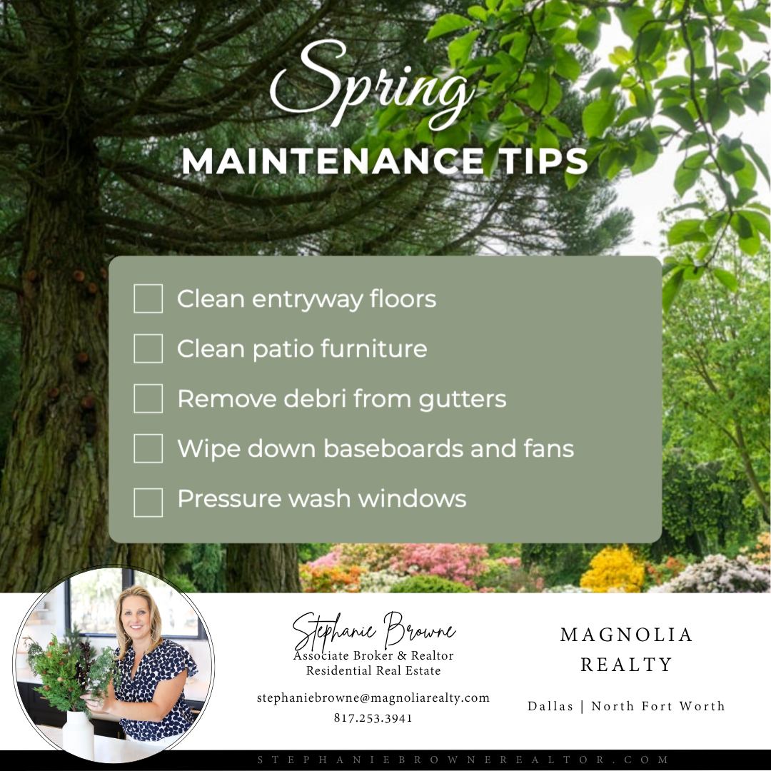 Spring is in full bloom, which means it’s the perfect time to give your home some well-deserved TLC! 🌿✨
A little seasonal maintenance goes a long way in keeping your home fresh, organized, and in top shape. Save this checklist as a reminder to tackle those often-overlooked areas, refresh your space, and welcome the new season with a sparkling clean home!
When do you start your spring cleaning—early bird or last-minute refresher? Drop your answer below! ⬇️
#springcleaning #springchecklist #hometips #cleaning #springtime #homecare