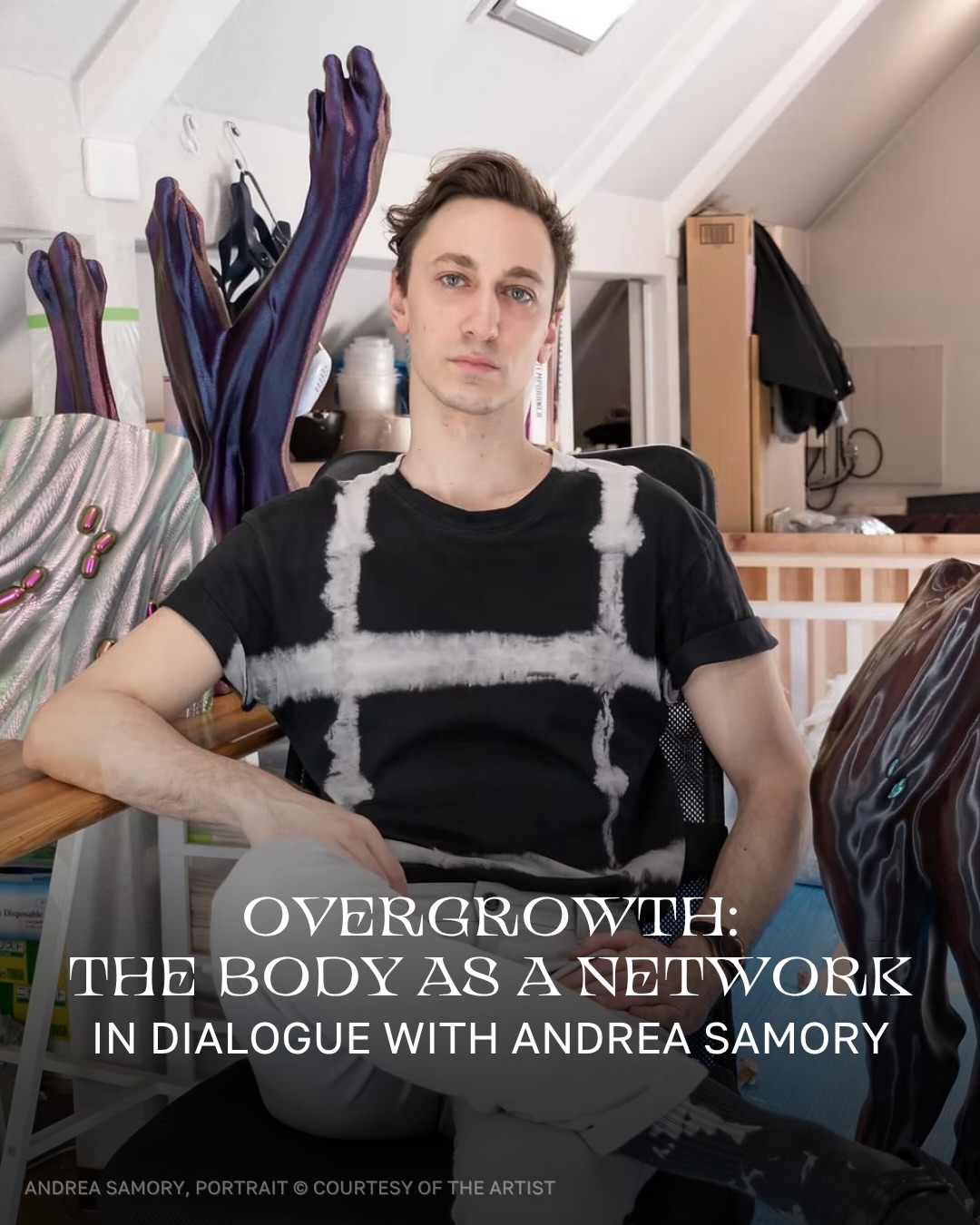OVERGROWTH: THE BODY AS A NETWORK
In dialogue with @andreasamory
Andrea Samory’s practice operates at the threshold where the virtual ceases to be an external condition and becomes structural to the body itself. Working across 3D sculpting, 3D printing, and SFX fabrication techniques, the Tokyo-based Italian artist has developed a visual language rooted in the logic of biological corruption and posthuman transformation.
Overgrowth marks a decisive evolution in that inquiry: a shift from surface contamination to systemic growth, where the boundary between organism and environment no longer holds.
Read the full conversation on FVTVRIST. Link in bio.
HT #AndreaSamory #Overgrowth #FVTVRIST