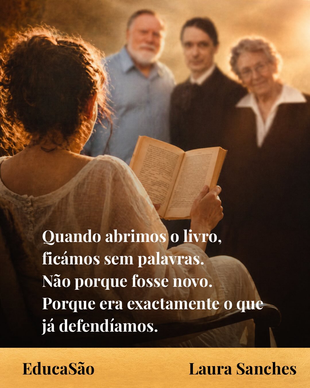 Há um momento em que o estudo pousa dentro de nós.
Não é quando aprendemos algo novo. É quando reconhecemos o que já sabíamos, e finalmente temos palavras para isso.
Foi o que aconteceu quando abrimos O Seu Filho Precisa de Si, escrito por Gordon Neufeld em parceria com Gabor Maté. Não chegámos à sua obra como quem chega a uma novidade. Chegámos como quem encontra o espelho de décadas de prática e de convicção.
A relação é a condição. Não o contexto. A condição.
Mas há um ponto onde Steiner, Pikler e Neufeld convergem com uma precisão que ainda nos arrepia, embora nenhum deles o tenha dito exactamente assim:
👉O brincar é o trabalho mais sério que uma criança pode fazer.
Waldorf sabia-o pela observação e pela filosofia. Pikler mostrava-o em cada bebé que explorava livremente, sem pressa, sem interrupção. Neufeld partiu da clínica, das neurociências e da observação de jovens delinquentes institucionalizados com quem trabalhou muitos anos e em quem pode observar o que faltava.
O brincar constrói o sistema de resolução de problemas. Constrói a capacidade de sentir frustração sem agir a partir dela, é daqui que nasce a paciência. Calibra o sistema de alarme: a criança que brinca a apanhada, aos monstros, às histórias assustadoras, está a calibrar a sua capacidade de sentir alarme sem ser dominada por ele, é daqui que nasce a coragem.
O cérebro que usamos na escola, no trabalho, na vida relacional, é o cérebro que o brincar construiu.
Não é tempo perdido. É tempo fundador.
Esta convergência não aconteceu só entre pensadores. Aconteceu também entre nós, e foi ela que nos trouxe até aqui, juntas.
Por isso, quando nos perguntam o que une estas três visões, não é apenas a centralidade da relação, nem o respeito pelo tempo da criança. É que as três confiaram, profunda e corajosamente, no brincar. Como condição. Como fundação. Como o lugar onde tudo começa.
Onde é que a tua criança tem espaço para brincar, espaço que não seja preenchido, dirigido, avaliado? E tu, tens esse espaço?
Queres ler o artigo completo? Envia CONVERGÊNCIA por DM. 💛