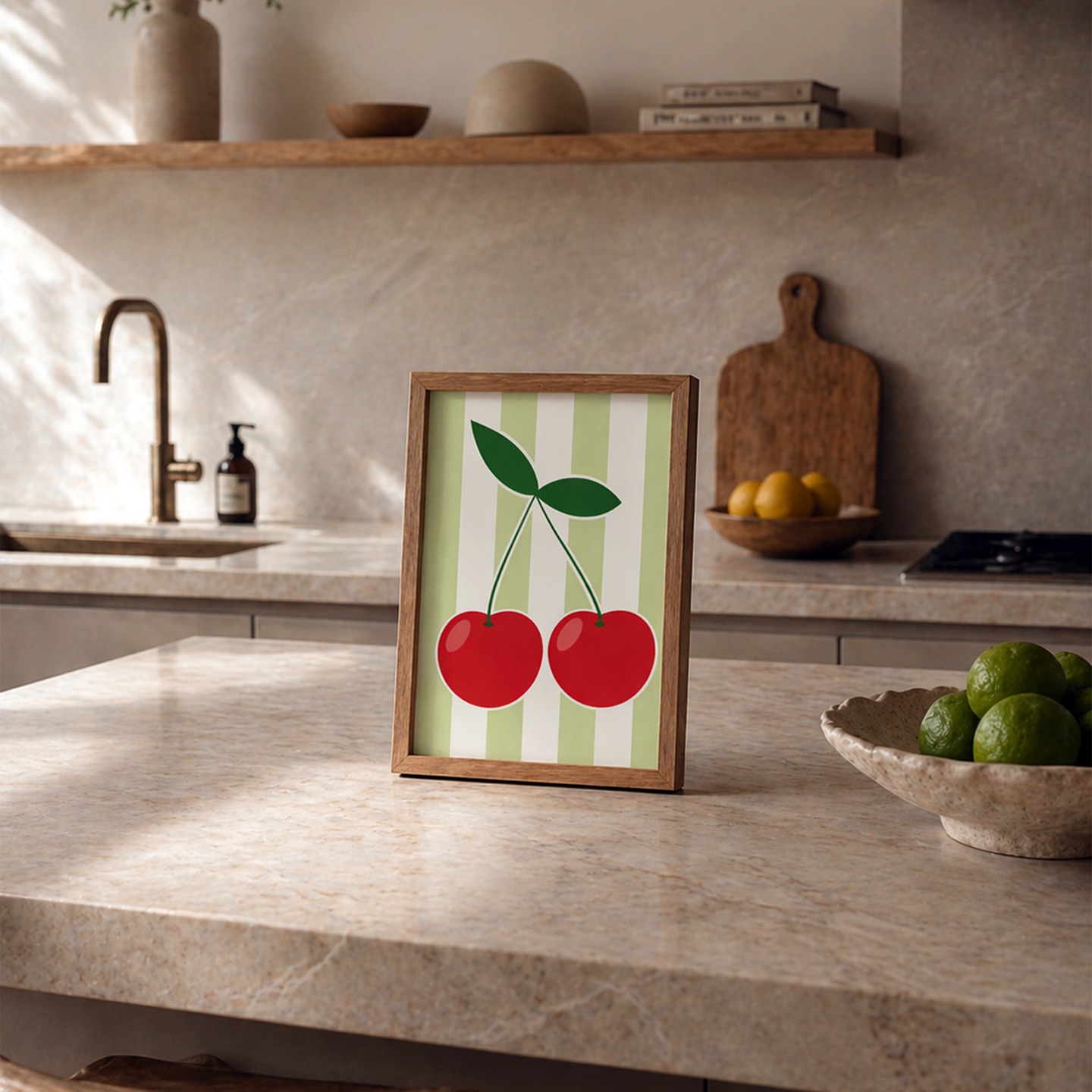 Sweet, simple, and made to brighten up your kitchen 🍒
Our cherry art print adds a fresh pop of colour with a soft retro feel — perfect for kitchens, dining spaces, gallery walls, or anywhere that needs a little fruity charm.
Printed on premium semi-gloss paper for a crisp, vibrant finish.
Frame not included.
#KitchenWallArt #CherryPrint #FruitPrint #RetroKitchenDecor #A4ArtPrint #WallArtPrint #KitchenDecor #HomeDecorIdeas #GalleryWallDecor #ColourfulWallArt #OskiePrints #AffordableArt #PrintsForYourHome