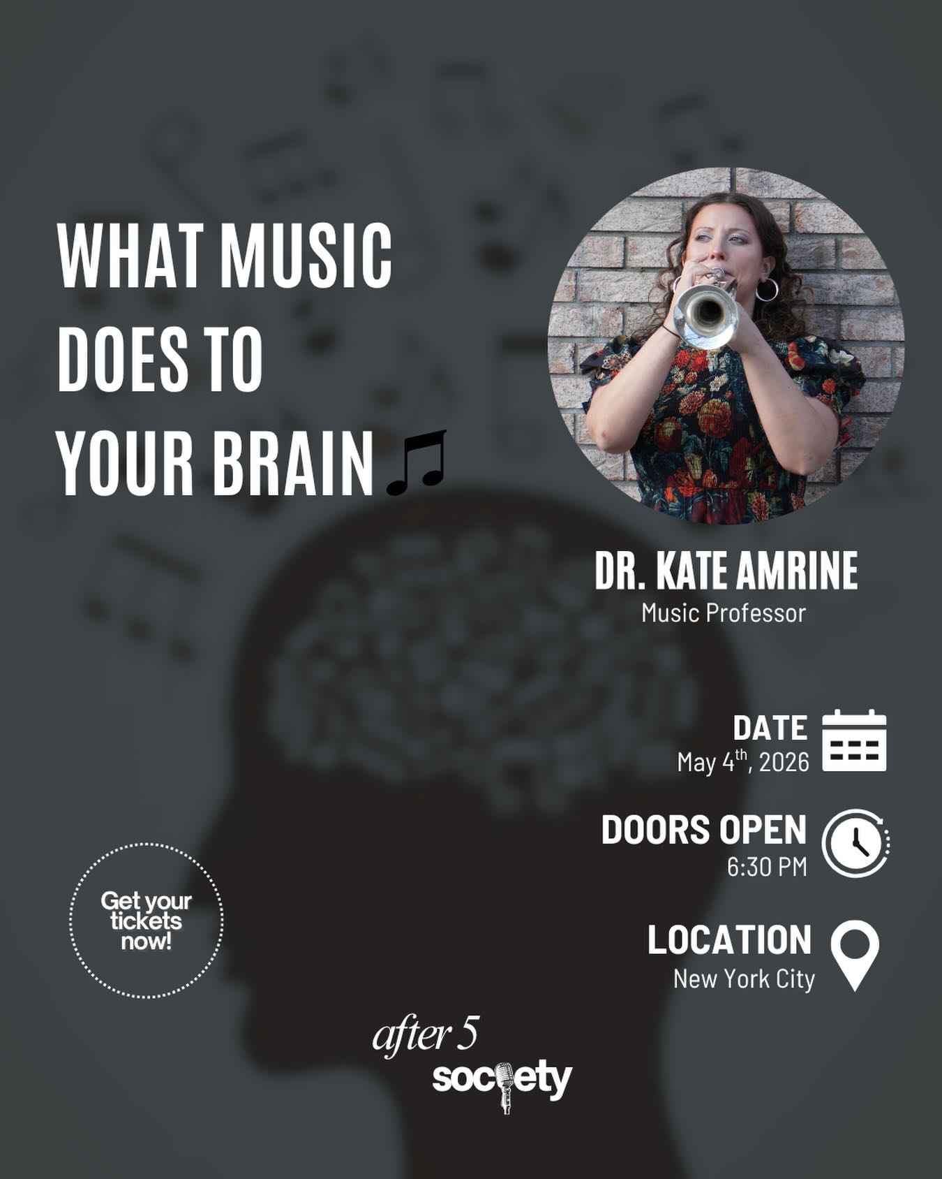 Super excited for this musical lecture I am doing in exactly one week! I will talk about what music does to your brain in so many different contexts from how it affects our emotions, the way we think, and even how you can use music to level up in your life 💪 all based on real psychological studies 🤓 I will also be playing a couple fun short pieces with videos I have created as well so it will definitely be a fun time! Grab a drink and join me 💕 Tickets available here https://www.eventbrite.com/e/after5newyork-what-music-does-to-your-brain-explained-tickets-1987709584876?aff=odcleoeventsincollection