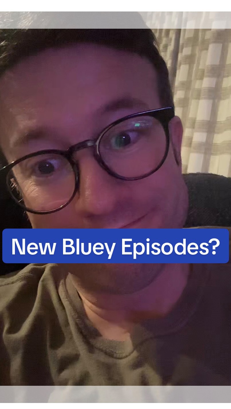 My wife and kids keep asking when new Bluey episodes are coming and I had to do the research so you don’t have to.
Good news: 10 new minisodes drop on Disney+ May 20th
Bad news: they are one to three minutes long.
WORSE news: no Season 4 date yet.
BEST news: there IS a Bluey movie coming… in 2027.
So basically tell your kids “soon” and hope they forget they asked.
Which Bluey episode do your kids have memorized word for word?
#DeckedOutDad #DadLife #FamilyTime #DadTok #Bluey