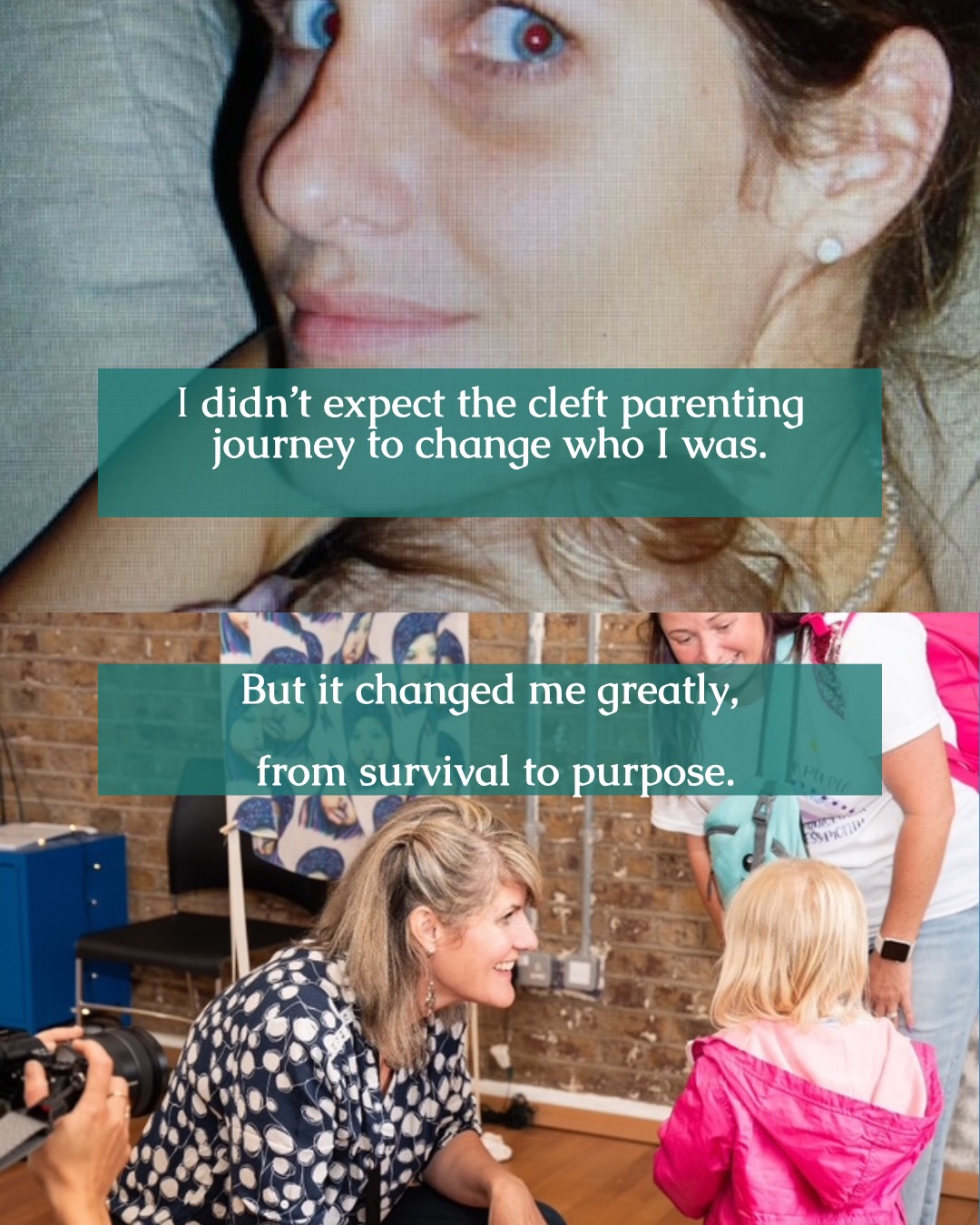 This work doesn’t end with the artwork.
For many families a portrait becomes part of the healing journey, a moment of circumstances and faces being seen differently.
Through coaching, I support parents on the deeper journey too.
Because if we want to raise adults with cleft who feel safe in their identity, we have to begin by finding safety with our child’s cleft ourselves.
This is how we raise truly confident young people.
It is not one-size-fits-all.
But it starts with us.
And it starts in our homes.
If you’re looking to raise a young person with cleft who feels safe in their identity, while learning to find more safety within yourself too, you’re in the right place.
Safety is learned.
And many of us were deeply loved by adults who were never taught how to feel safe themselves.
That is why I believe children born with cleft can be powerful generational cycle breakers.
If you feel that, welcome to my corner of the internet. Here we disrupt stigma, challenge harmful narratives, and create a more human story for our community.
#cleftcommunity #cleftfamily #cleftjourney