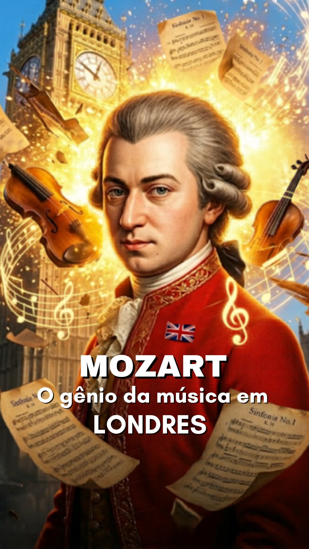 Pouca gente associa Wolfgang Amadeus Mozart a Londres… mas foi aqui que tudo começou.
Ainda criança, ele passou uma temporada na cidade e, durante esse período, compôs sua primeira sinfonia, um marco que mudaria a história da música clássica.
O mais curioso é que isso aconteceu em uma área hoje conhecida pelo seu estilo elegante e arquitetura refinada: Belgravia.
Caminhar por essas ruas hoje é quase como atravessar um capítulo silencioso da história da música, onde um dos maiores gênios de todos os tempos começou a deixar sua marca.
Uma Londres que vai muito além dos pontos turísticos… e revela histórias que poucos conhecem.
🎬 Descubra mais histórias e lugares surpreendentes no nosso canal EmiLou Day by Day - irmãs Viajantes.