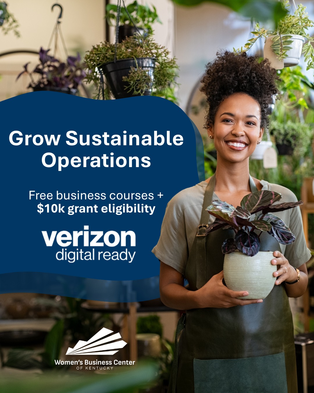There is a difference between working hard in your business and strengthening how it actually operates.
Did you know there are over 50 free courses available on the Verizon Small Business Digital Ready platform?
Drive Real Business Results with SMART Goals is one of them, offering a simple framework to set direction and follow through.
Verizon Small Business Digital Ready offers free online courses; complete just two courses to become eligible to apply for a $10,000 grant.
Develop skills that make growth more intentional and less exhausting. Explore the platform with the link in our bio: @wbckentucky
#VerizonSmallBusinessDigitalReady #WBCKentucky #SmallBusinessKY