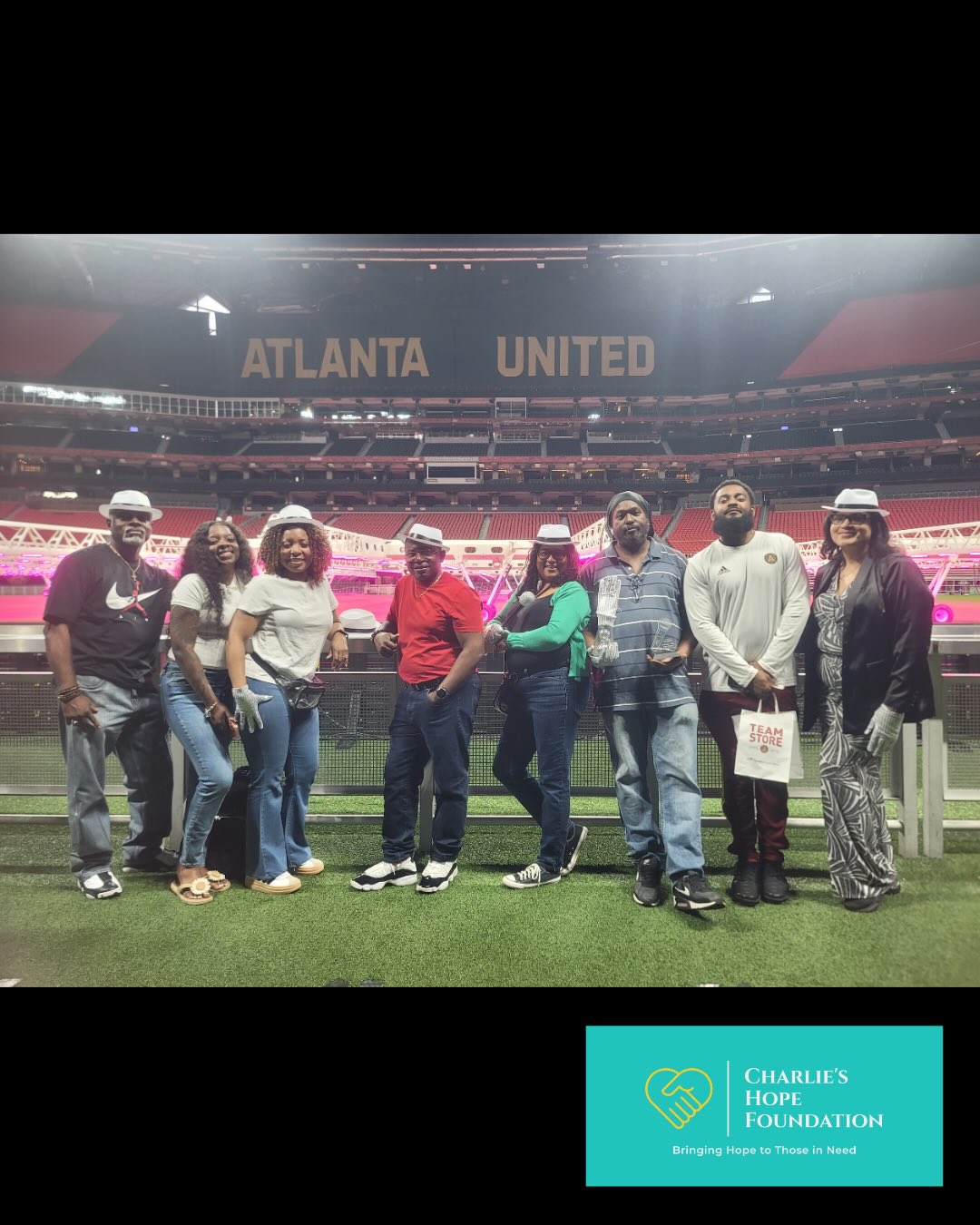 Charlieās Hope Foundation volunteers had a great time at the Mercedes Benz Stadium Volunteer Appreciation event. We had so much fun! Thank you to all of our volunteers who have helped us during our fundraising events throughout the year! We could not have done it without you!