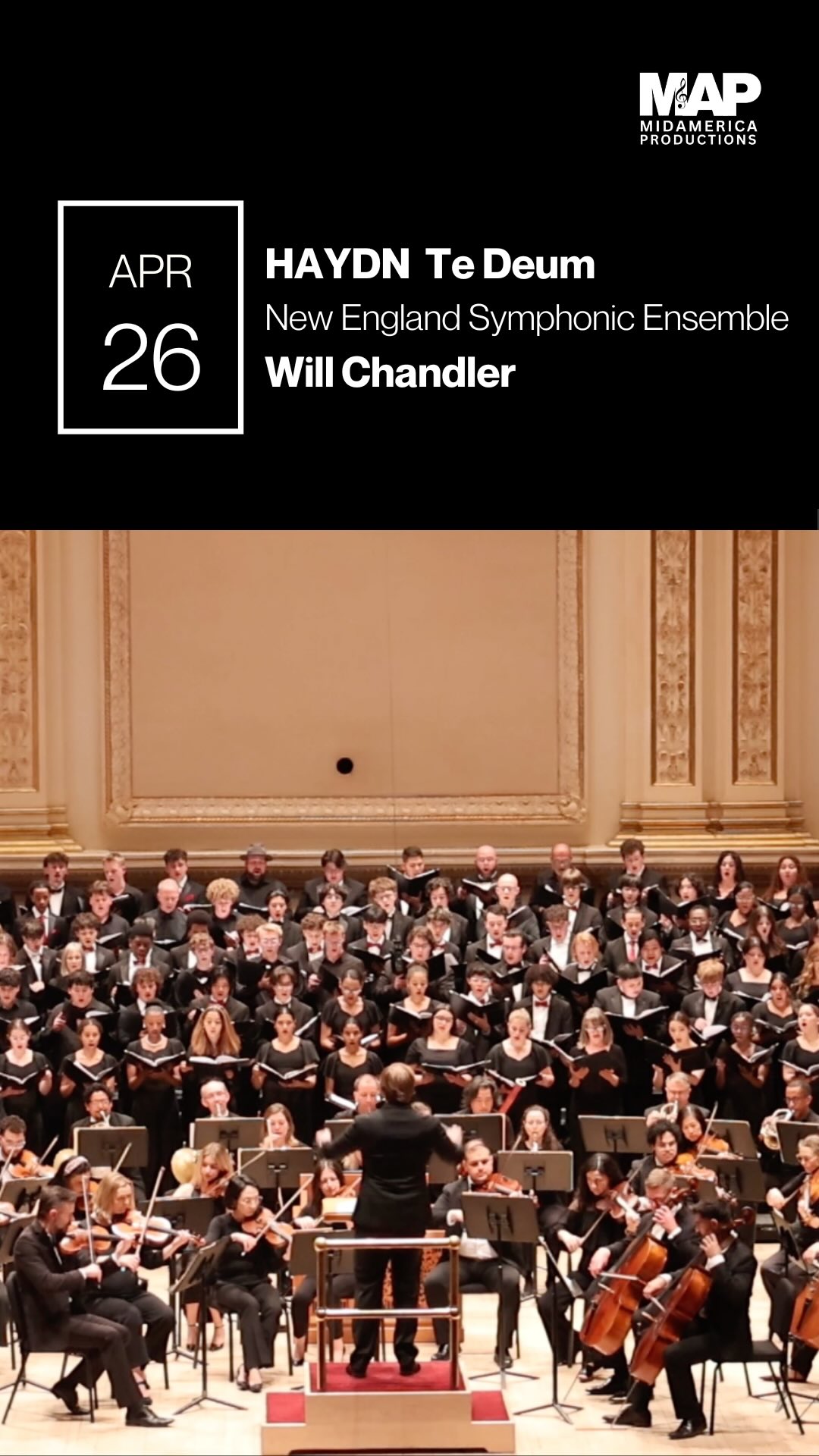 ✨Congratulations on a powerful performance of Haydn’s Te Deum at Carnegie Hall!
🎶 Conducted by Will Chandler, featuring the New England Symphonic Ensemble and participating choruses.
🎶 Participating Choruses:
Pusch Ridge Christian Academy Advanced Ensemble, Tucson, AZ (Daniel Dunning, Director)
DeQuincy High School Choir, DeQuincy, LA (Carie Barnes, Director)
Barbe High School Choir, Lake Charles, LA (Travis Stegall, Director)
Tucson High Magnet School Concert Choir, Tucson, AZ (Chizuru Jurman, Director)
Edison High School Acapella Ensemble, Edison, NJ (Joshua Lisner, Director)
👏 Bravo to all the performers!
#CarnegieHall #ChoralMusic #OntheMAP2026