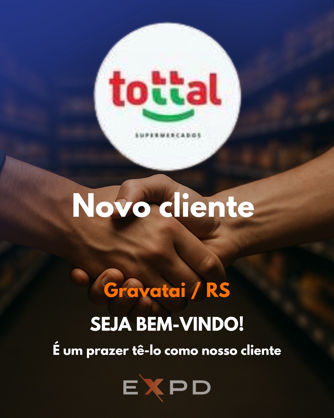 Bem-vindo, Tottal Supermercado! @tottalsupermercado 🚀
Iniciamos uma parceria focada em ampliar a rentabilidade líquida, fortalecer a gestão de compras, ajustar processos e intensificar a prevenção de perdas. Um trabalho prático, estratégico e orientado a resultados consistentes no dia a dia da operação.
Grato pela confiança! Seguimos juntos na construção de uma operação mais eficiente, competitiva e lucrativa. #supermercados #varejoeatacado #consultoriaempresarial
