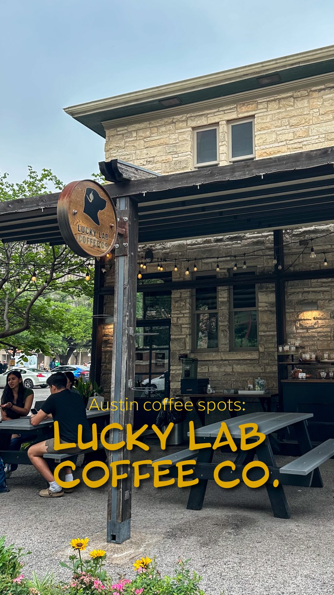 Next up on my coffee series: Lucky Lab Coffee Co
Lucky Lab is extra special to me because I used to grab a pastry and coffee here with friends in between classes in college 🥹
ICYMI Austin was recently ranked the no. 1 coffee city in the U.S. by @foodandwine so I’ve set out on a mission to find all the great coffee spots around the city!
With plenty of coffee and food options, Lucky Lab is the perfect spot to hang out with friends, get a little work done, or go for a Saturday morning coffee date. They have wonderful outdoor areas at both the Flagship and the Dripping Springs location to bring a furry friend while you sip on a cup of joe. If you’re a student, definitely pop by their DMC, GDC, JGB, or CMA location on your way to class and Hook ‘Em!!