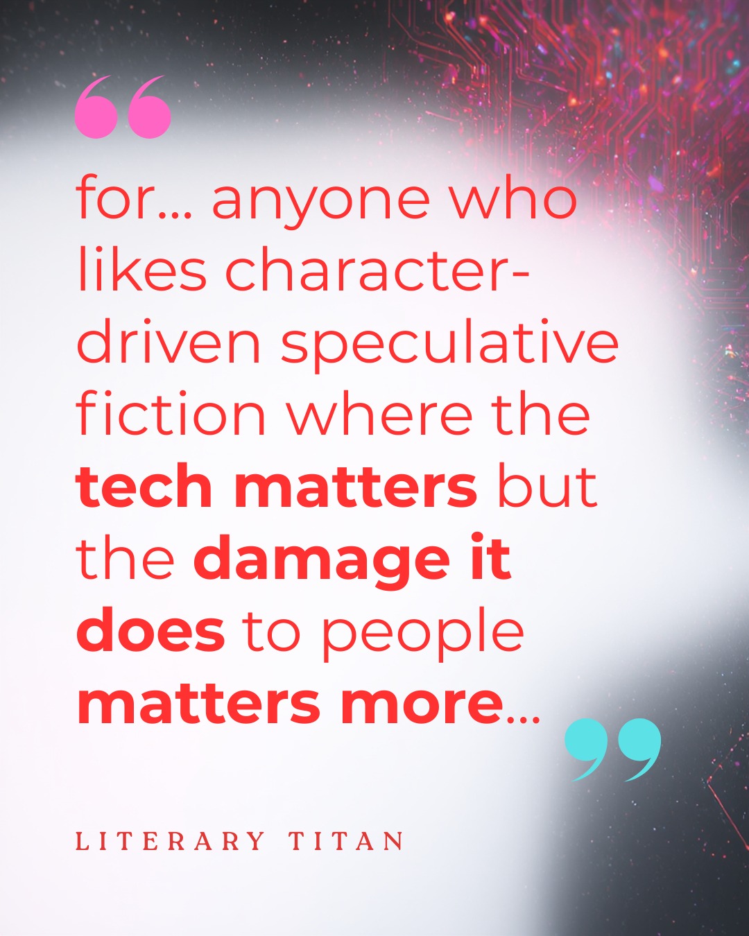 "MIR.EXE" is available now! Check out what people are saying about it!
Amazon: https://a.co/d/03MXc3hd
Signed Copies: https://www.storiesbydk.com
#scifi #sciencefiction #cyberpunk #books #bookish #indieauthor #indiescifi #syfy @atmospherepress