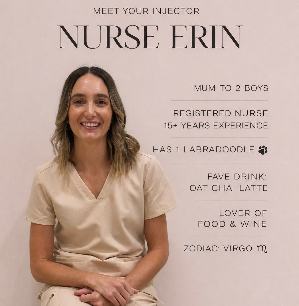 Erin has been part of the Bare Beauty team for a few months now and many of you will already recognise her beautiful face as she has been a busy bee treating both new and regular patients in clinic.
With 15+ years of nursing experience, she brings a calm, knowledgeable touch to every treatment, focusing on natural results.
We love our Erin and so will you!
#registerednurse #cosmeticnursebulimba